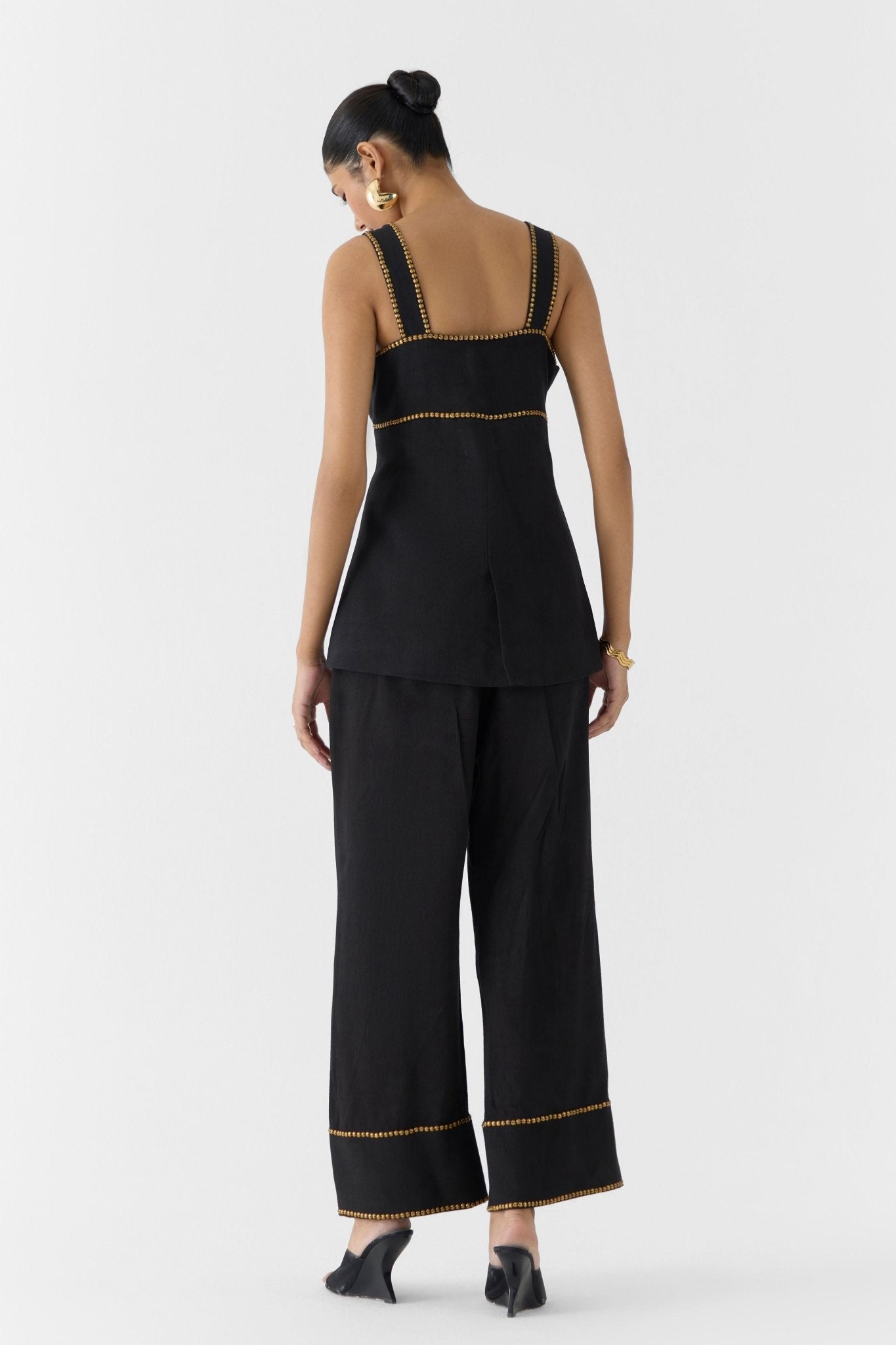 Onyx Linen Co - ord Set - Studio Rigu - Elahe