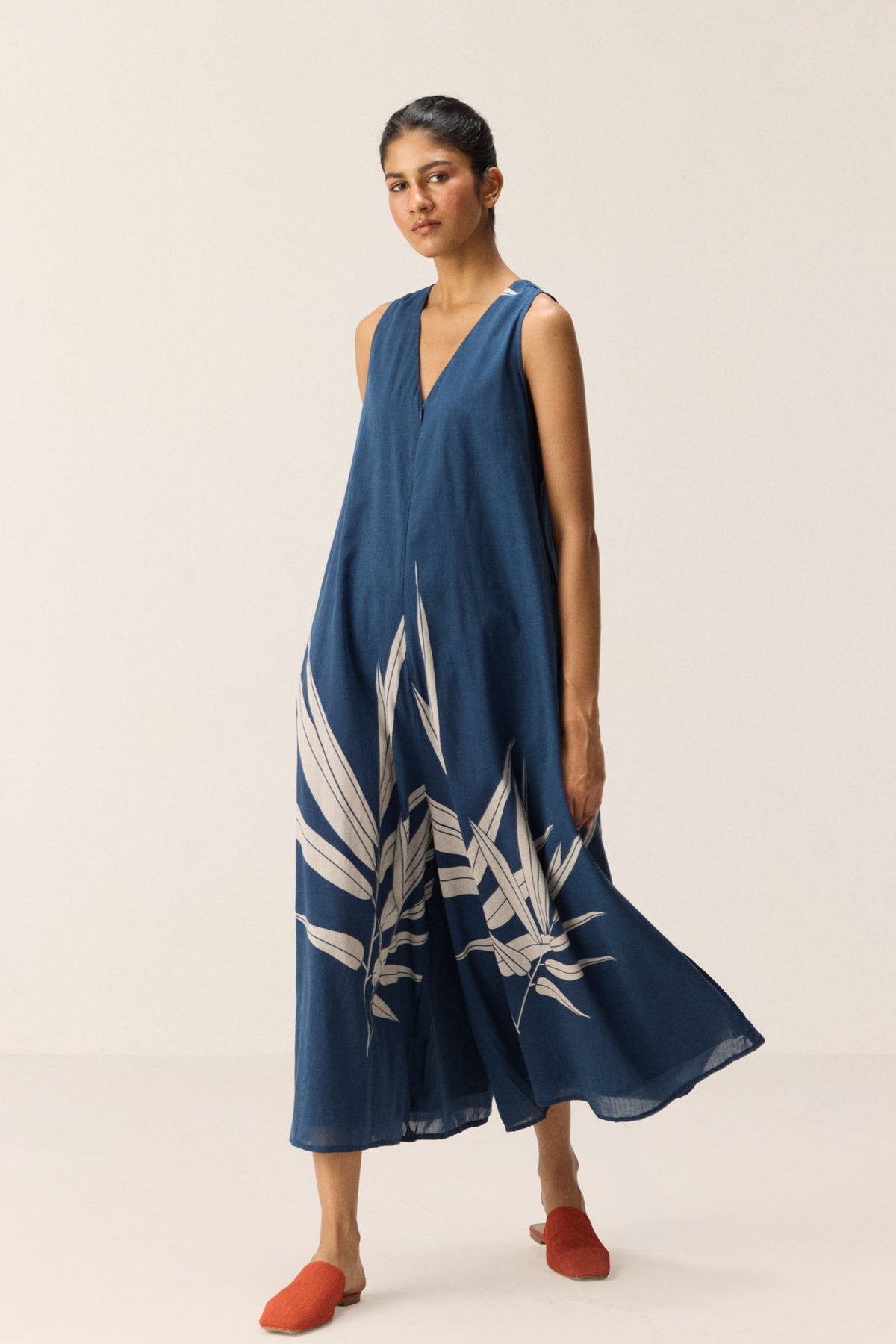 Blue Fern Jumpsuit