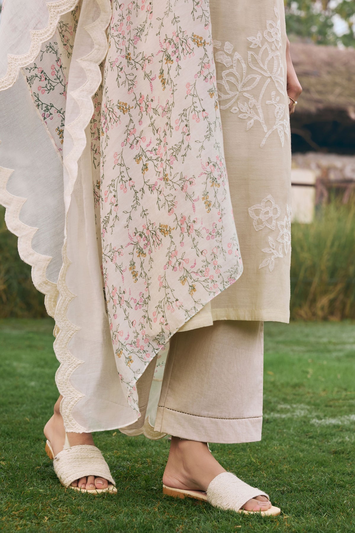 Floral Kurta Set