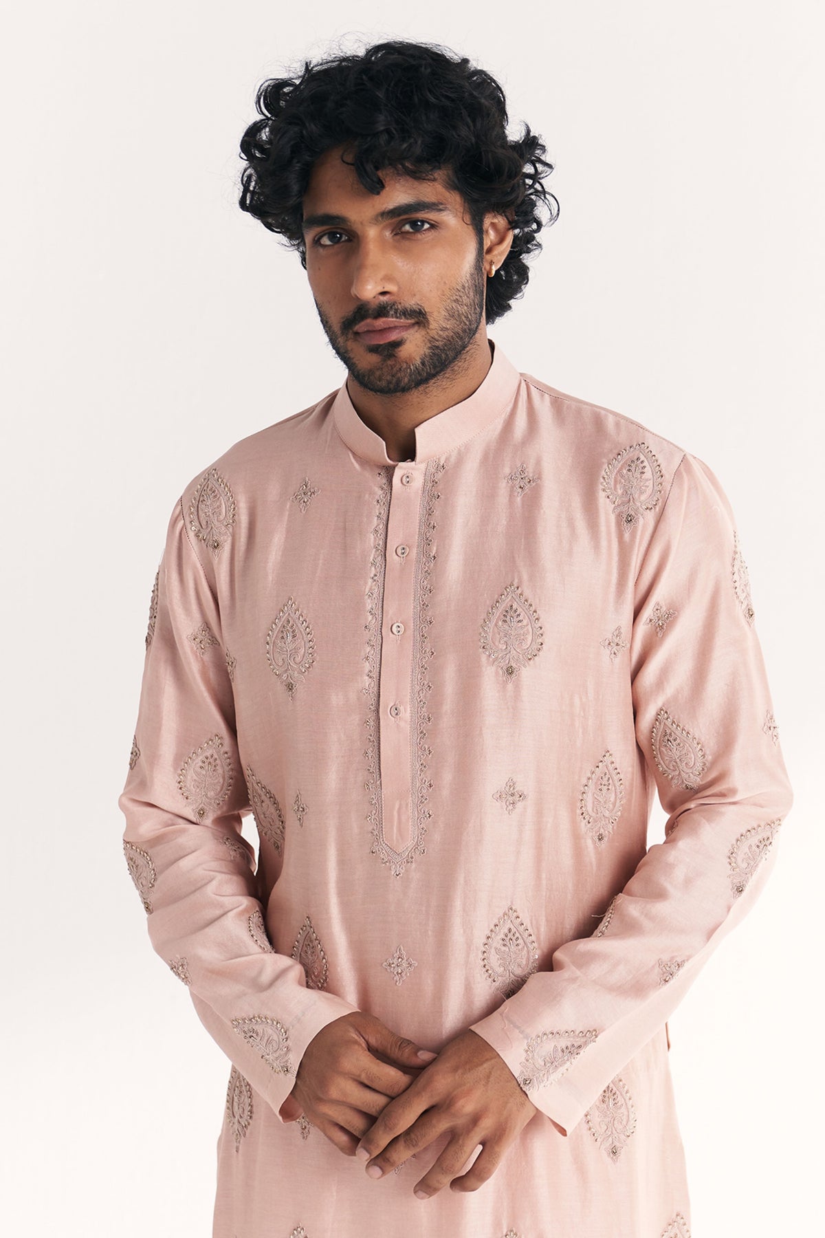 Umber Pink Kurta Set
