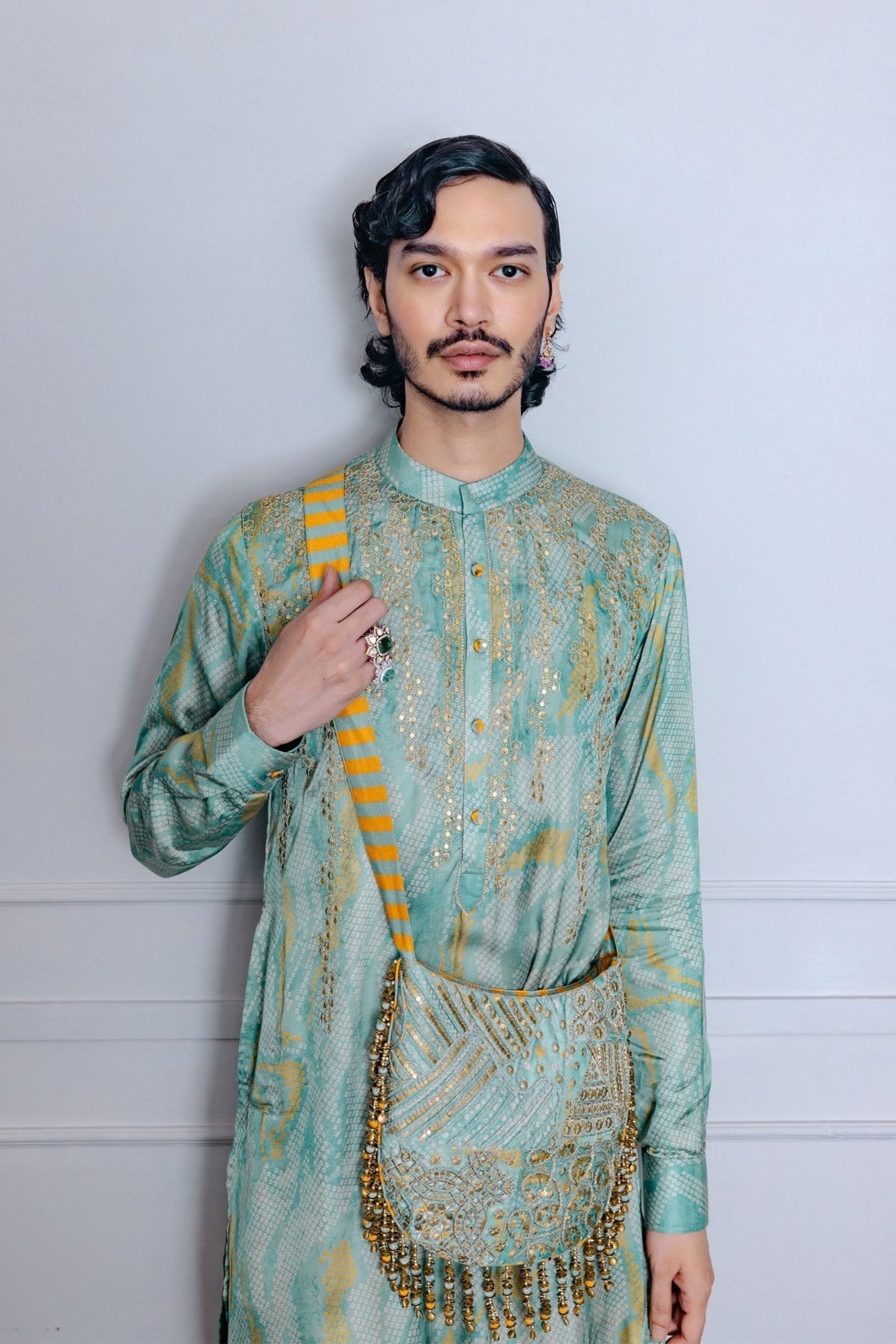 Sage Green Kurta Set