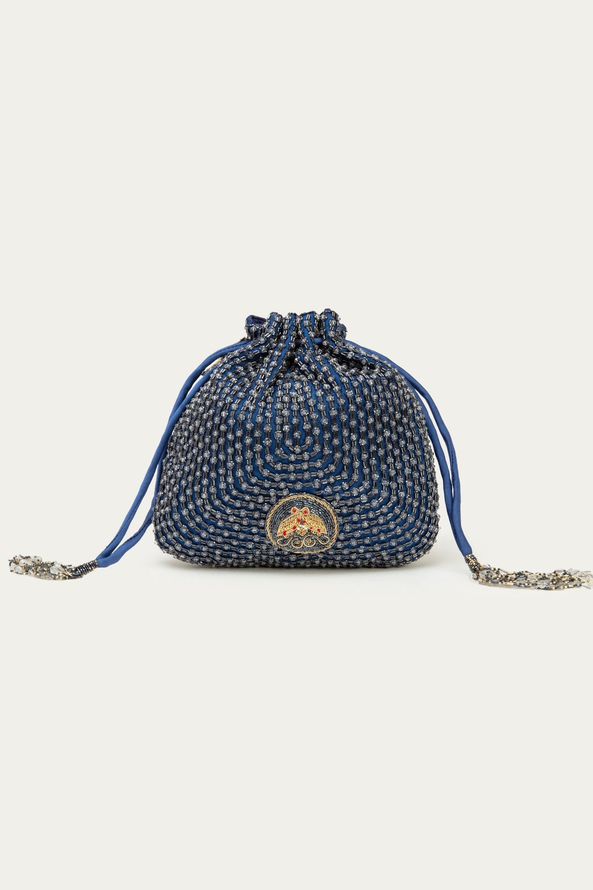Gloria Navy Blue Potli