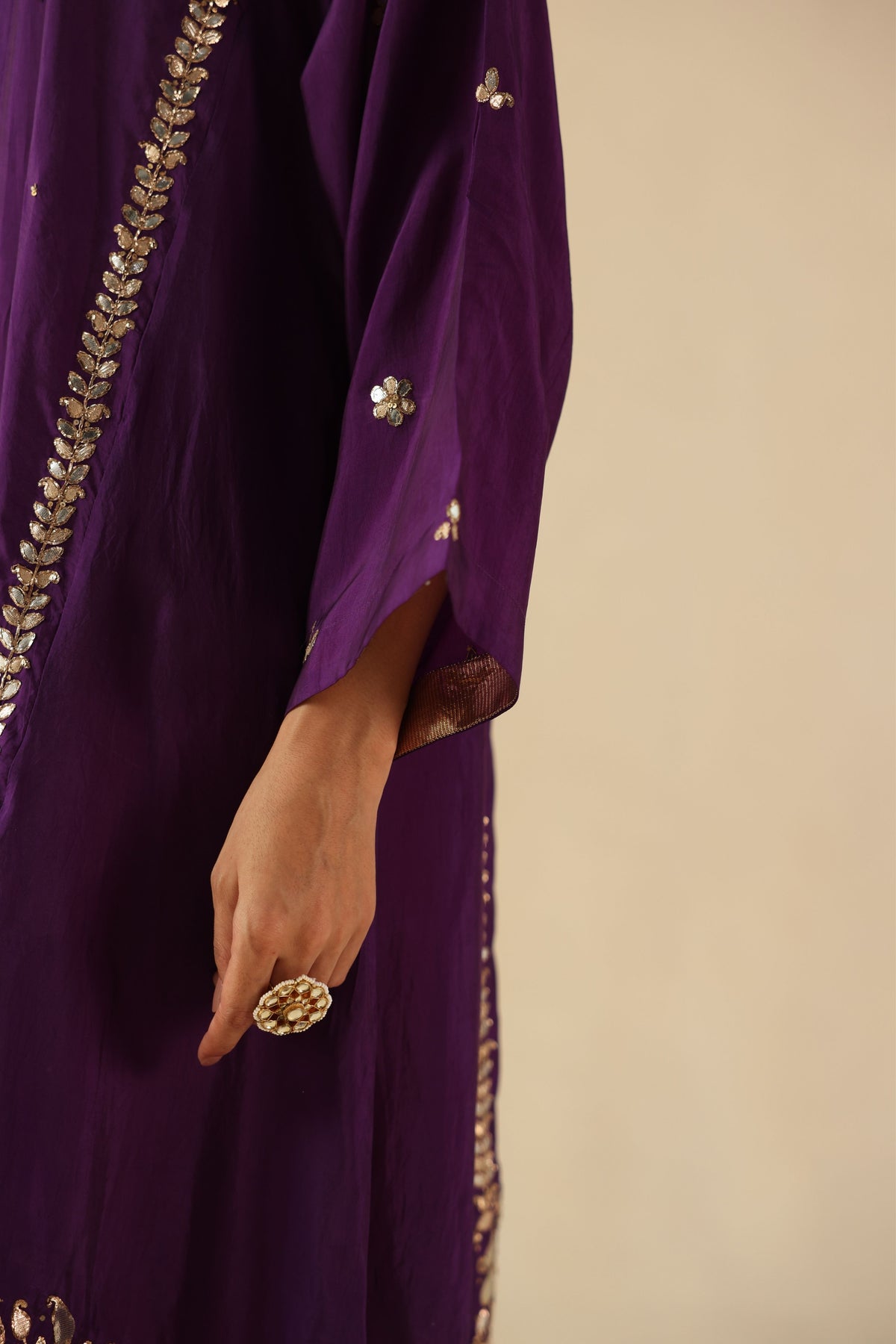 Purple Arzoo Kurta Set
