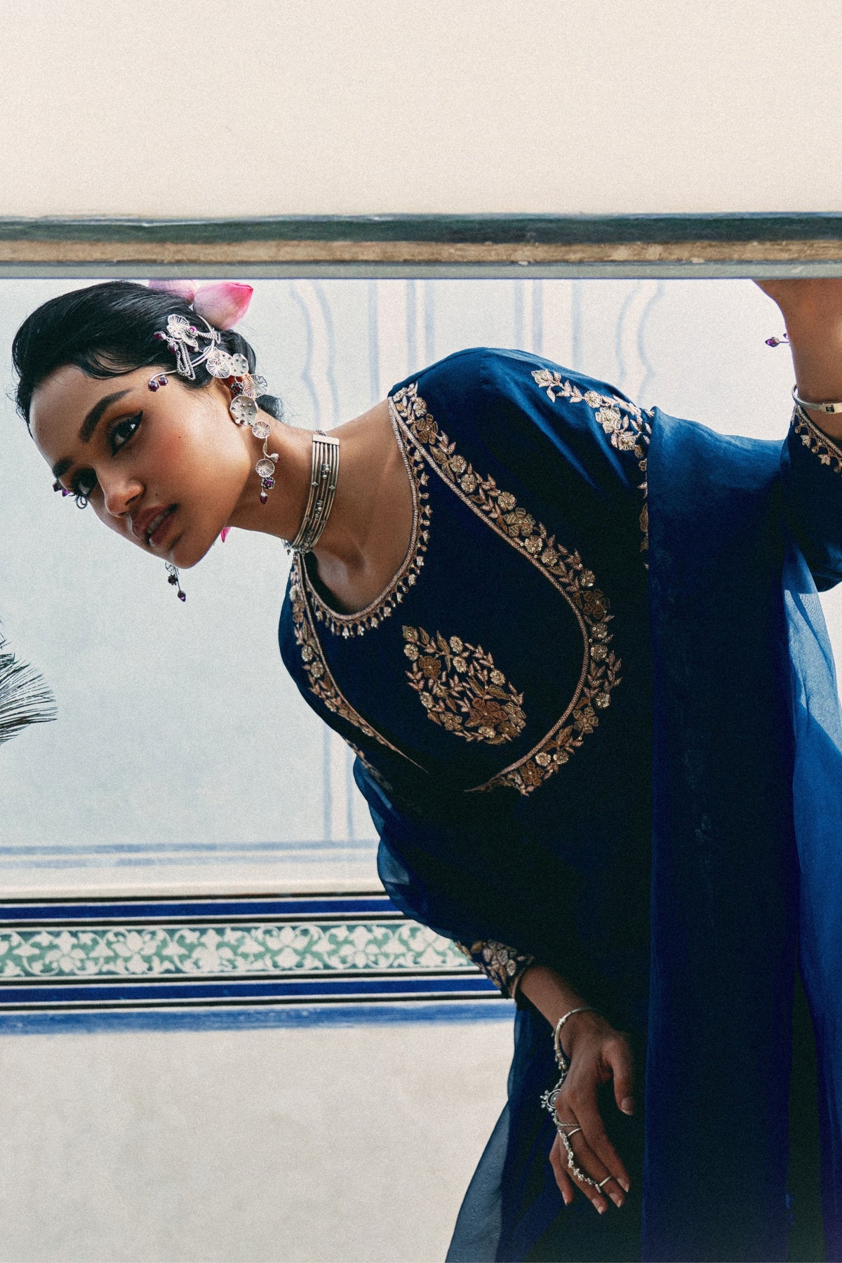 Floral Mughal Anarkali