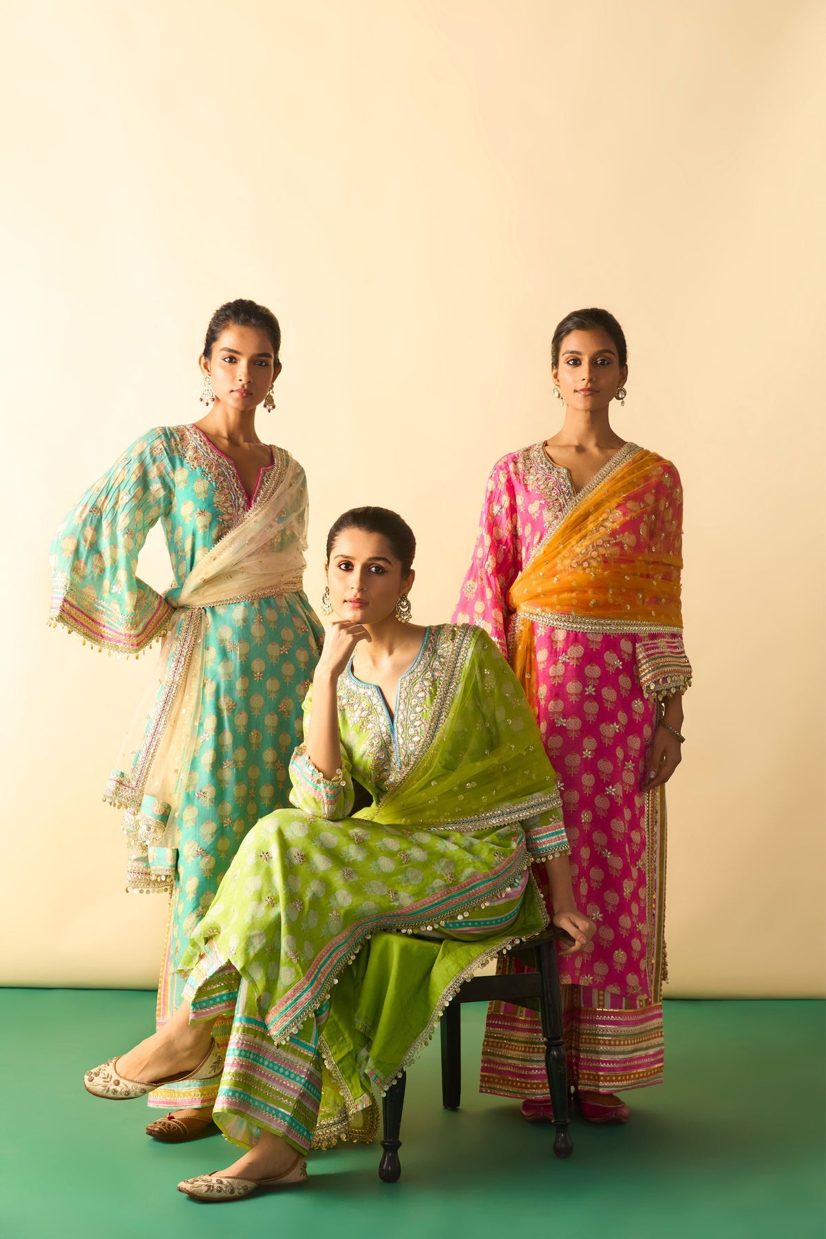 Dwiti Pink Kurta Set