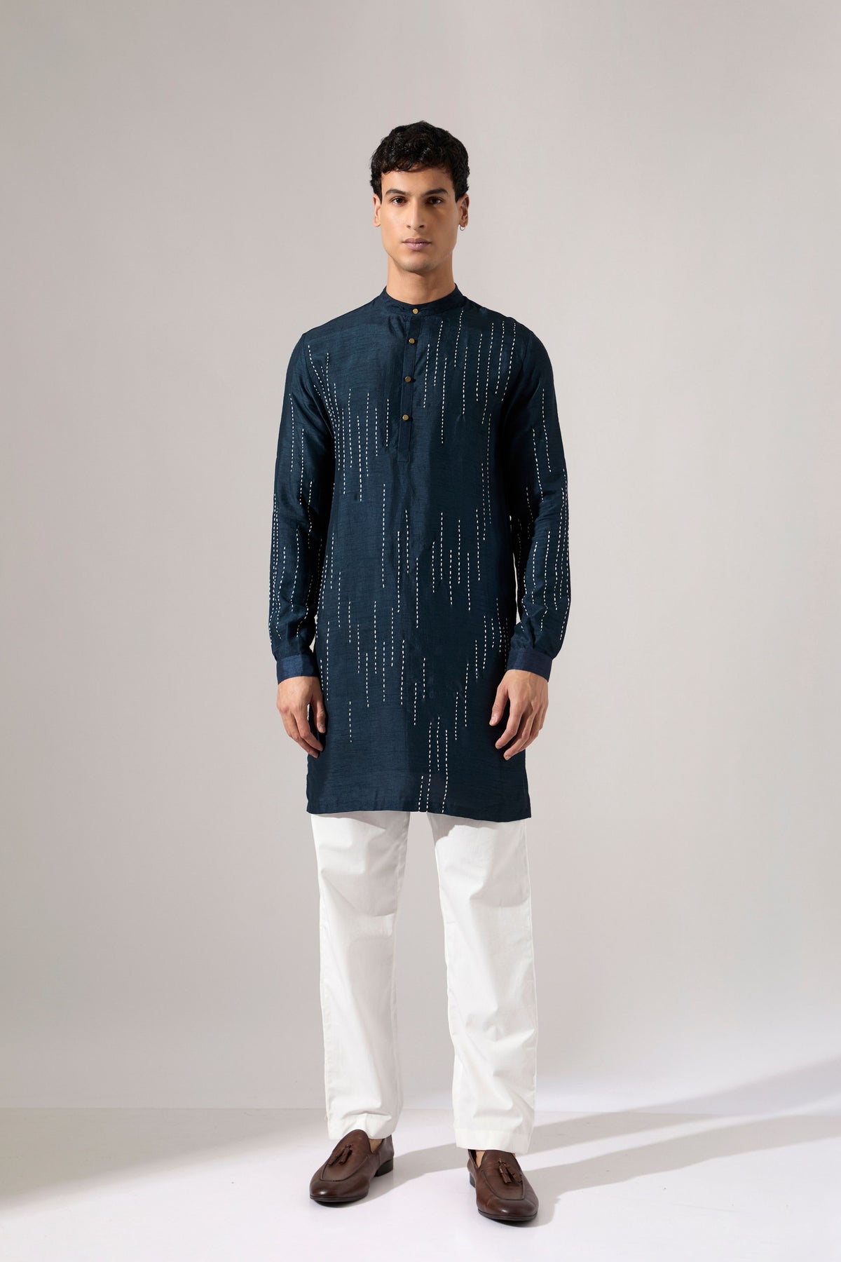 Ramsey Hand Embroidered Kurta Set