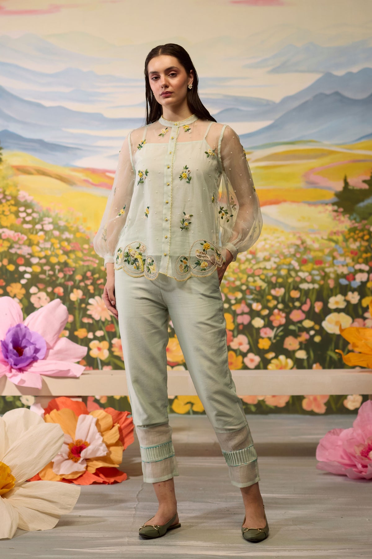 Meadow Organza Shirt