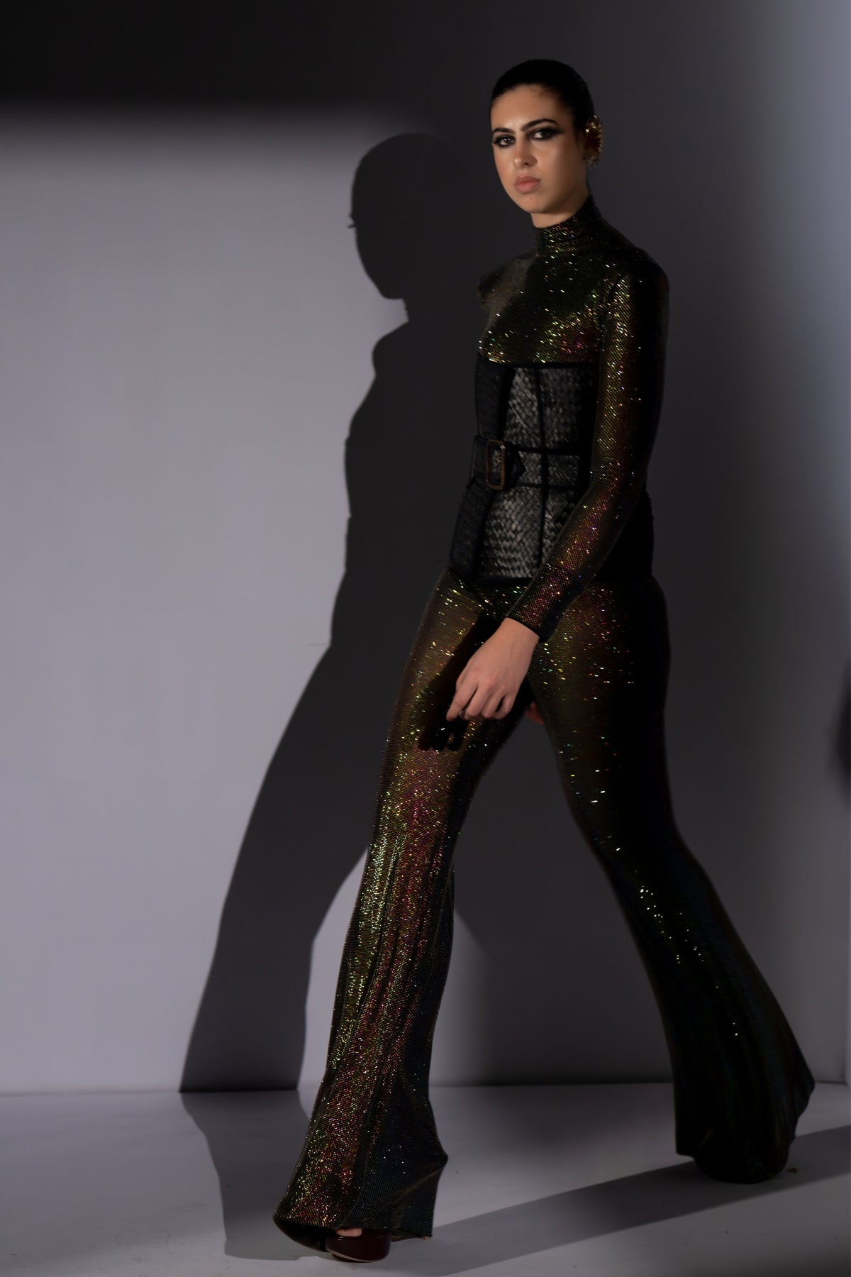 Black Corset With Belt