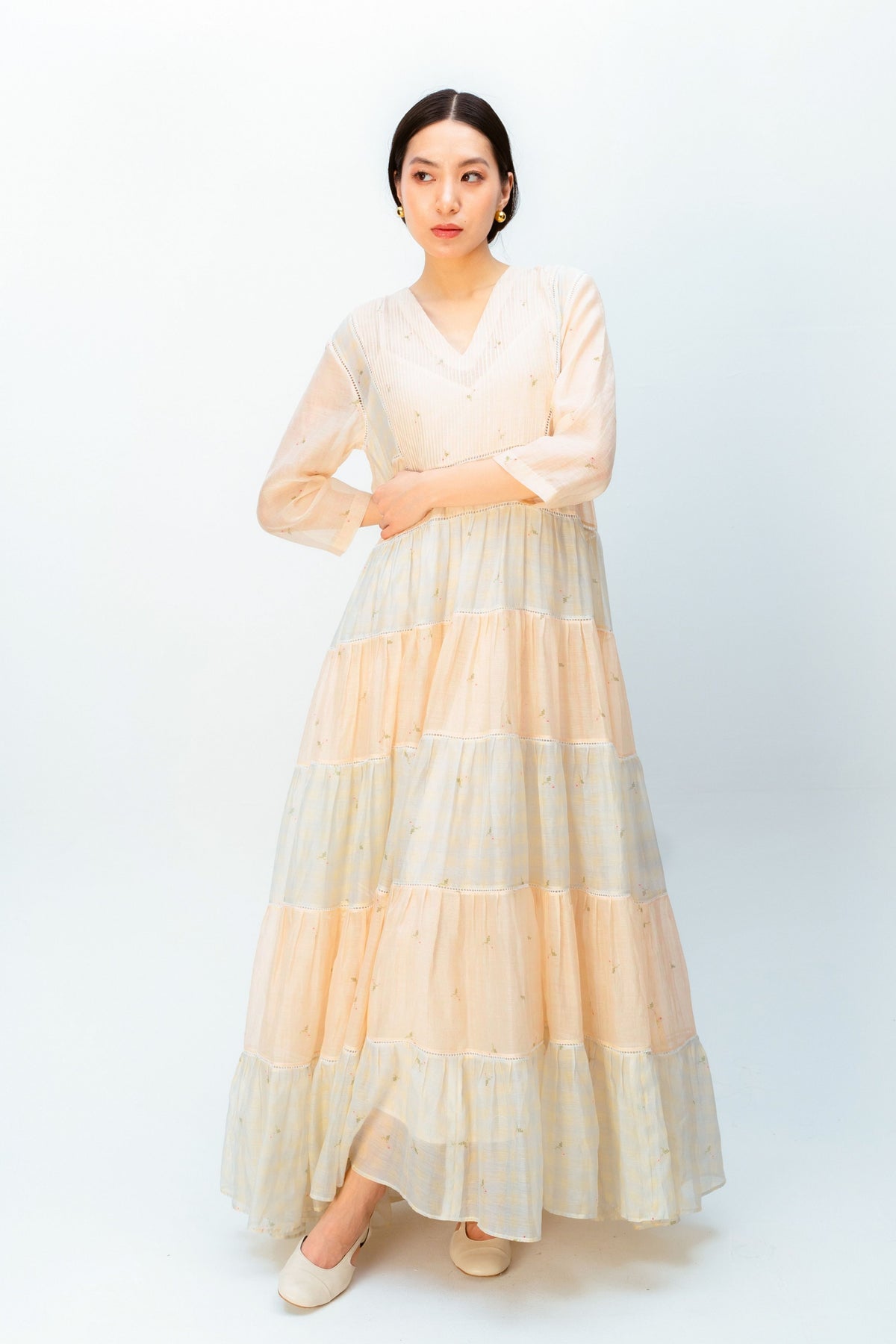 Golden Canopy Dress