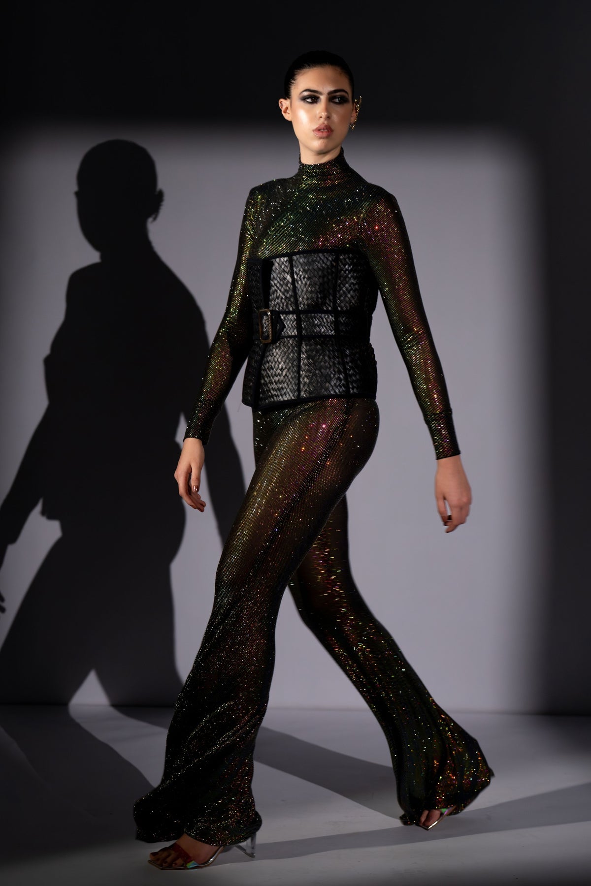 Black Corset With Belt