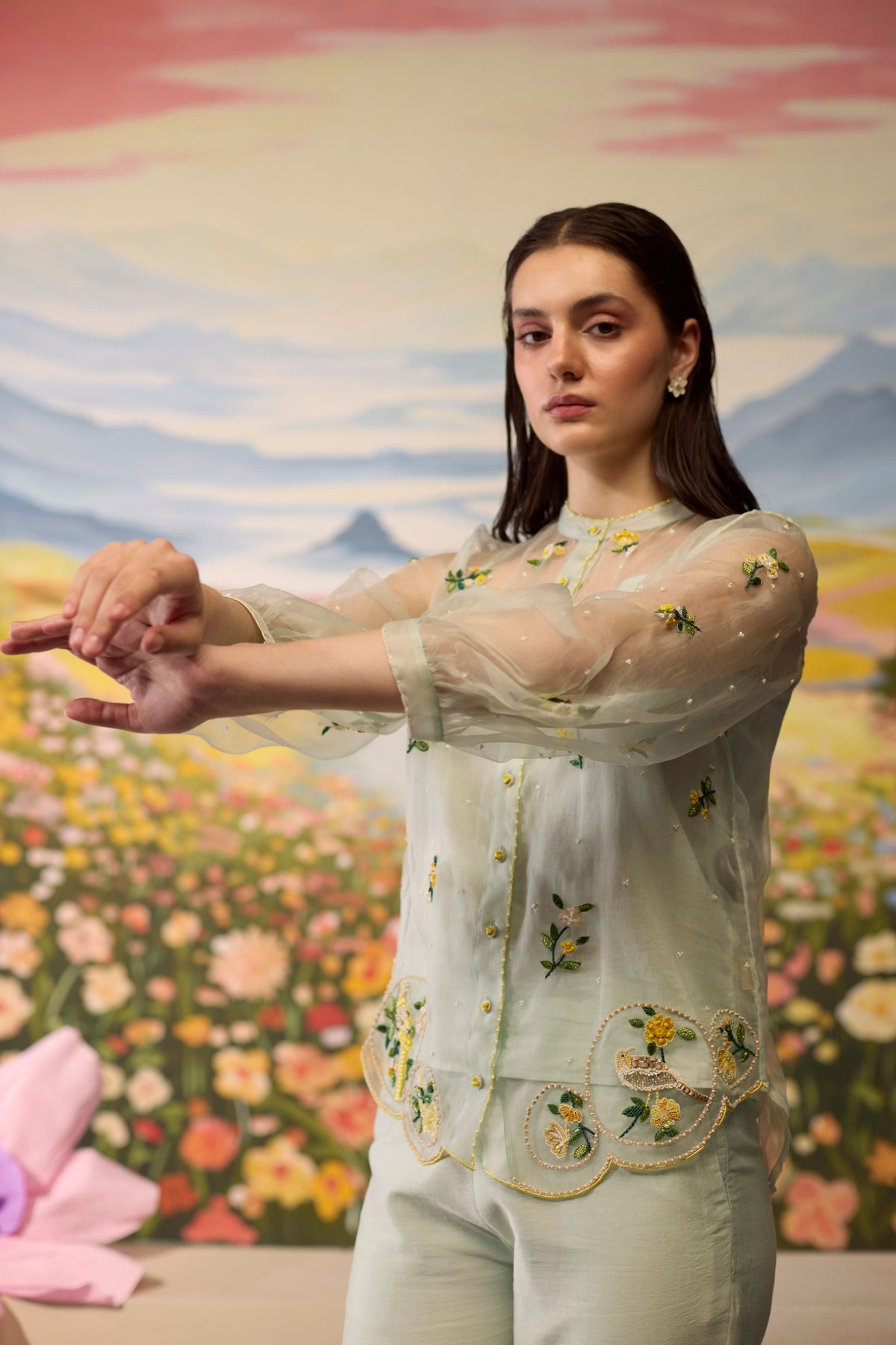Meadow Organza Shirt