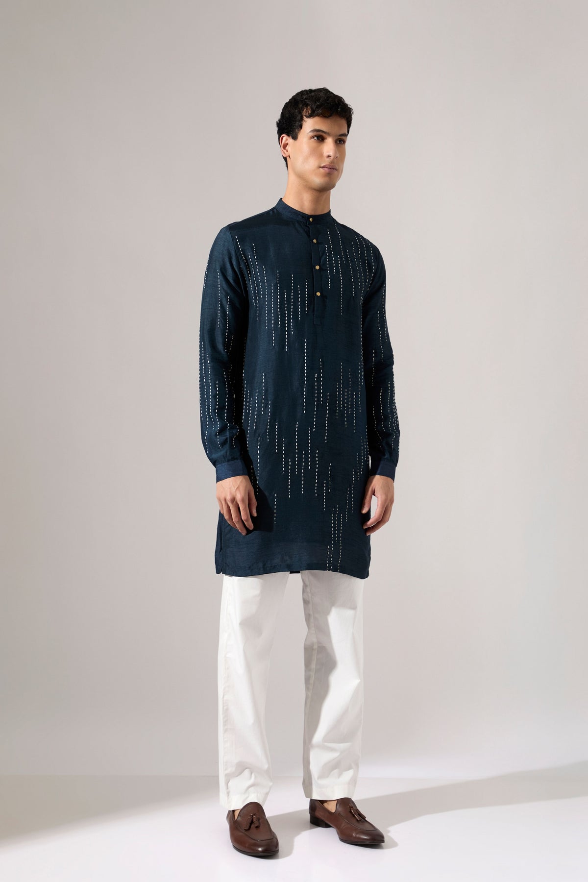 Ramsey Hand Embroidered Kurta Set