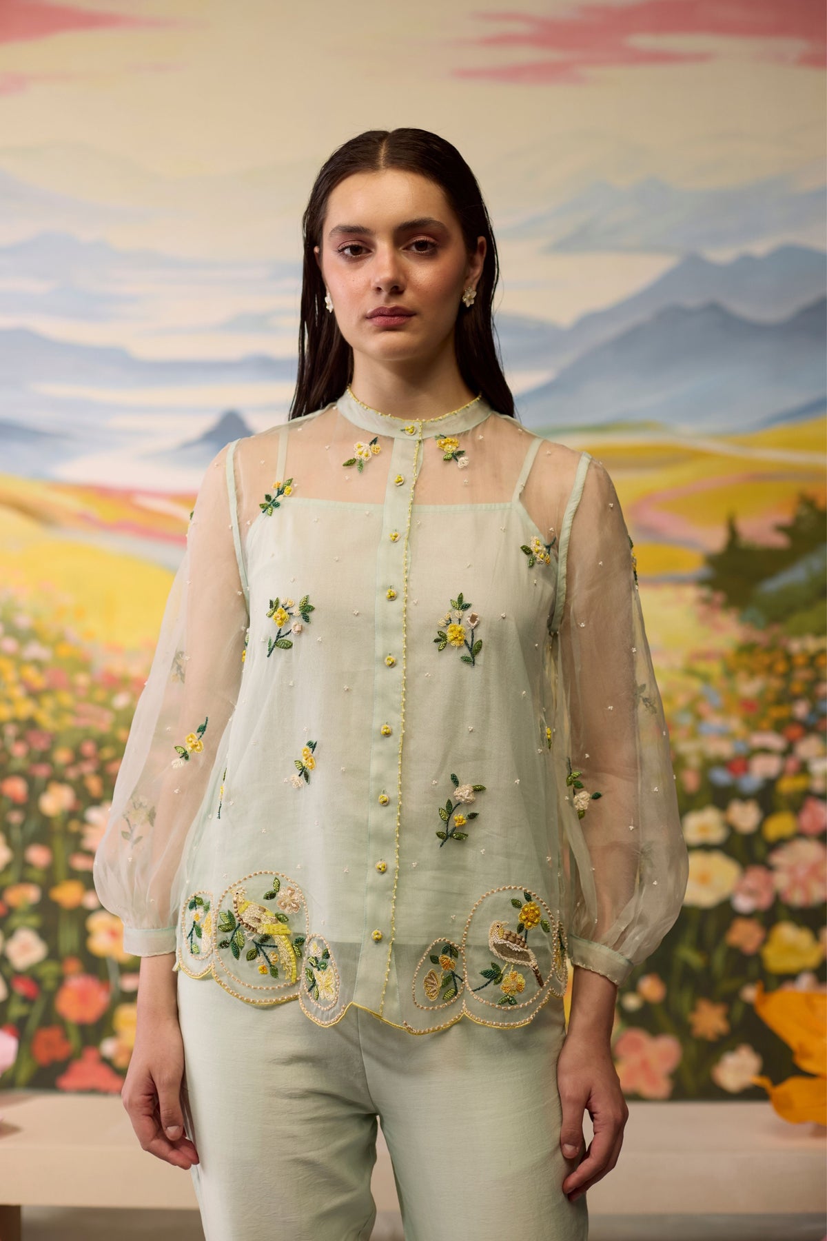 Meadow Organza Shirt