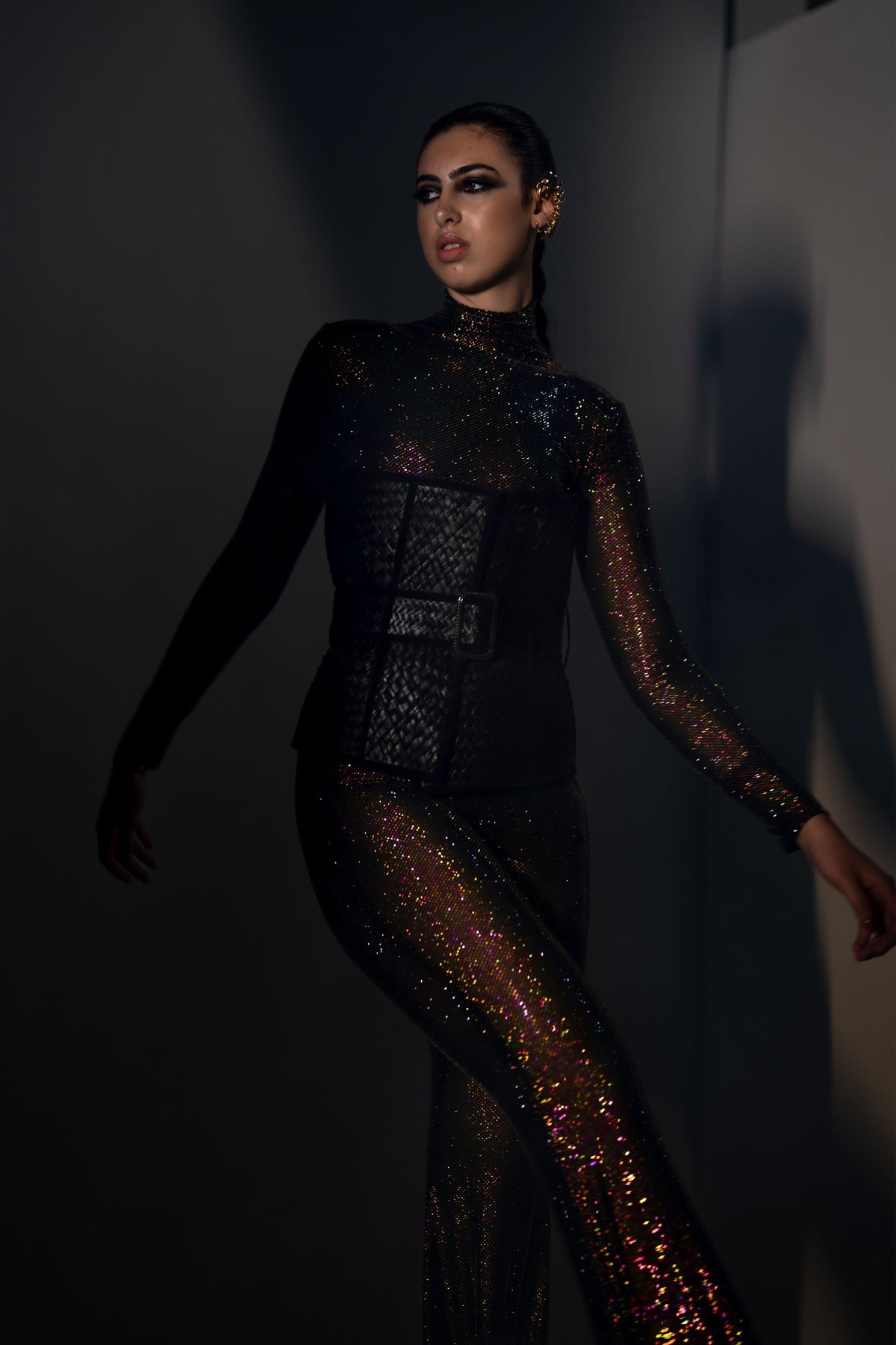 Star Swarovski Bodysuit Set