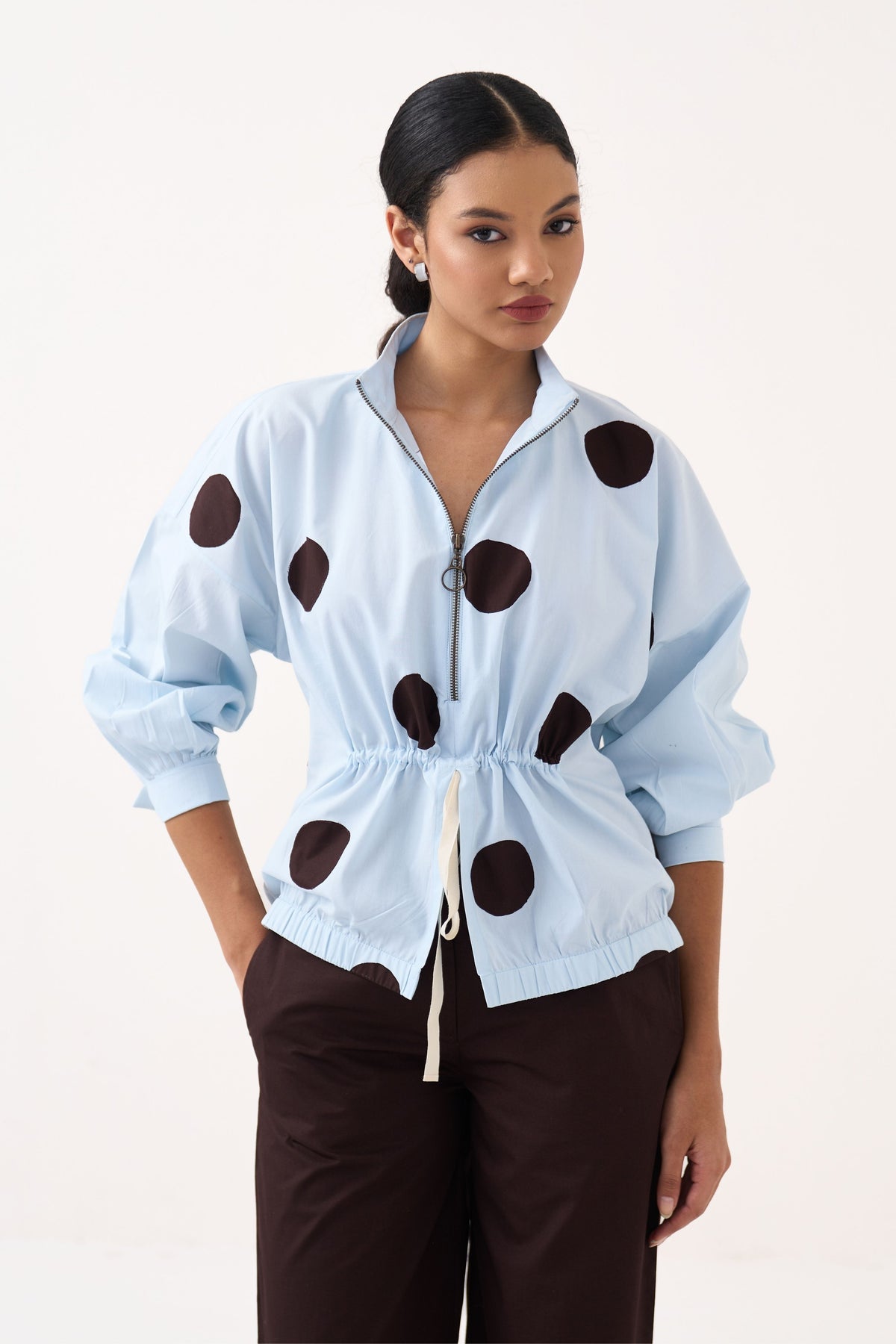 Drawstring Polka Co-Ord Set