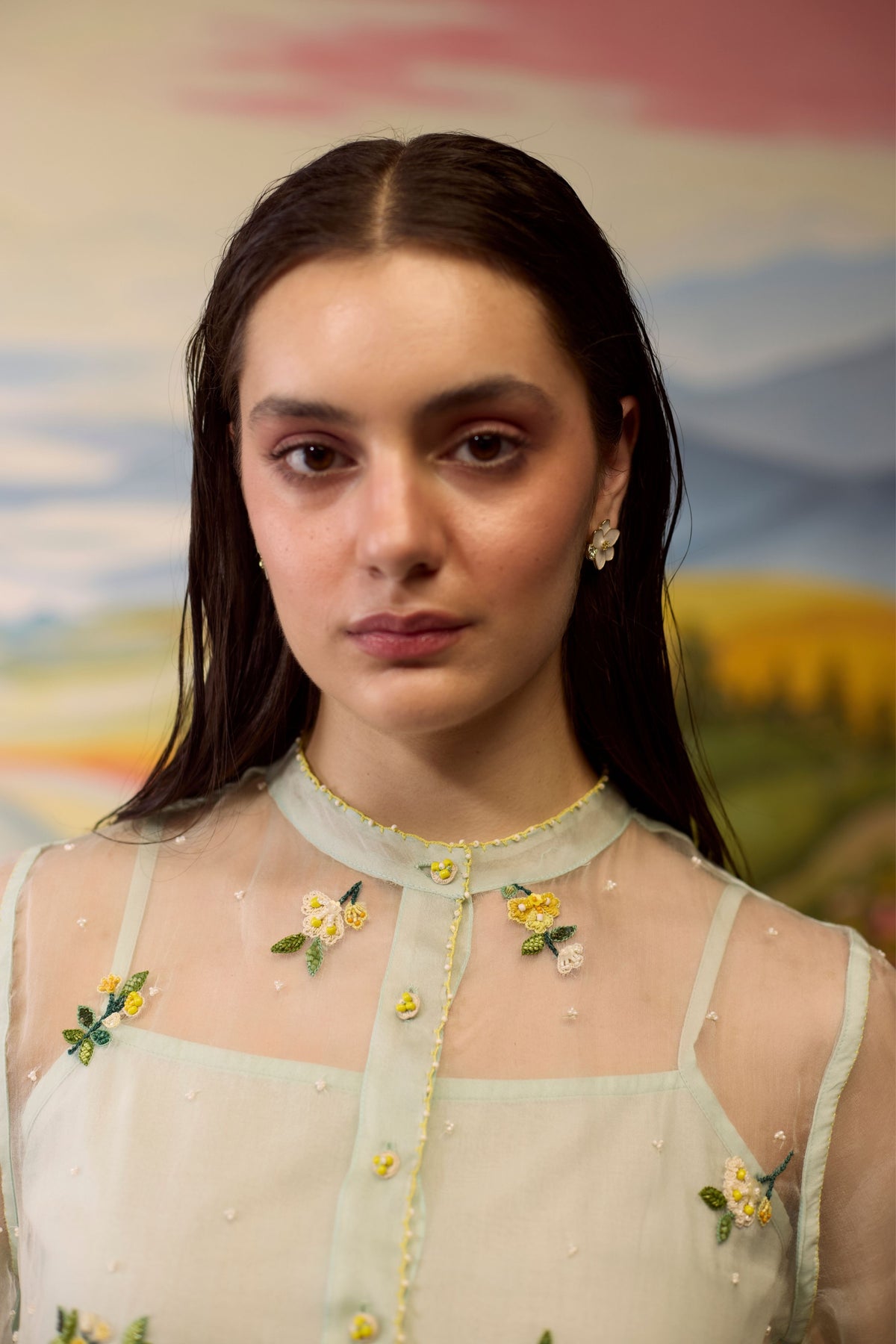 Meadow Organza Shirt