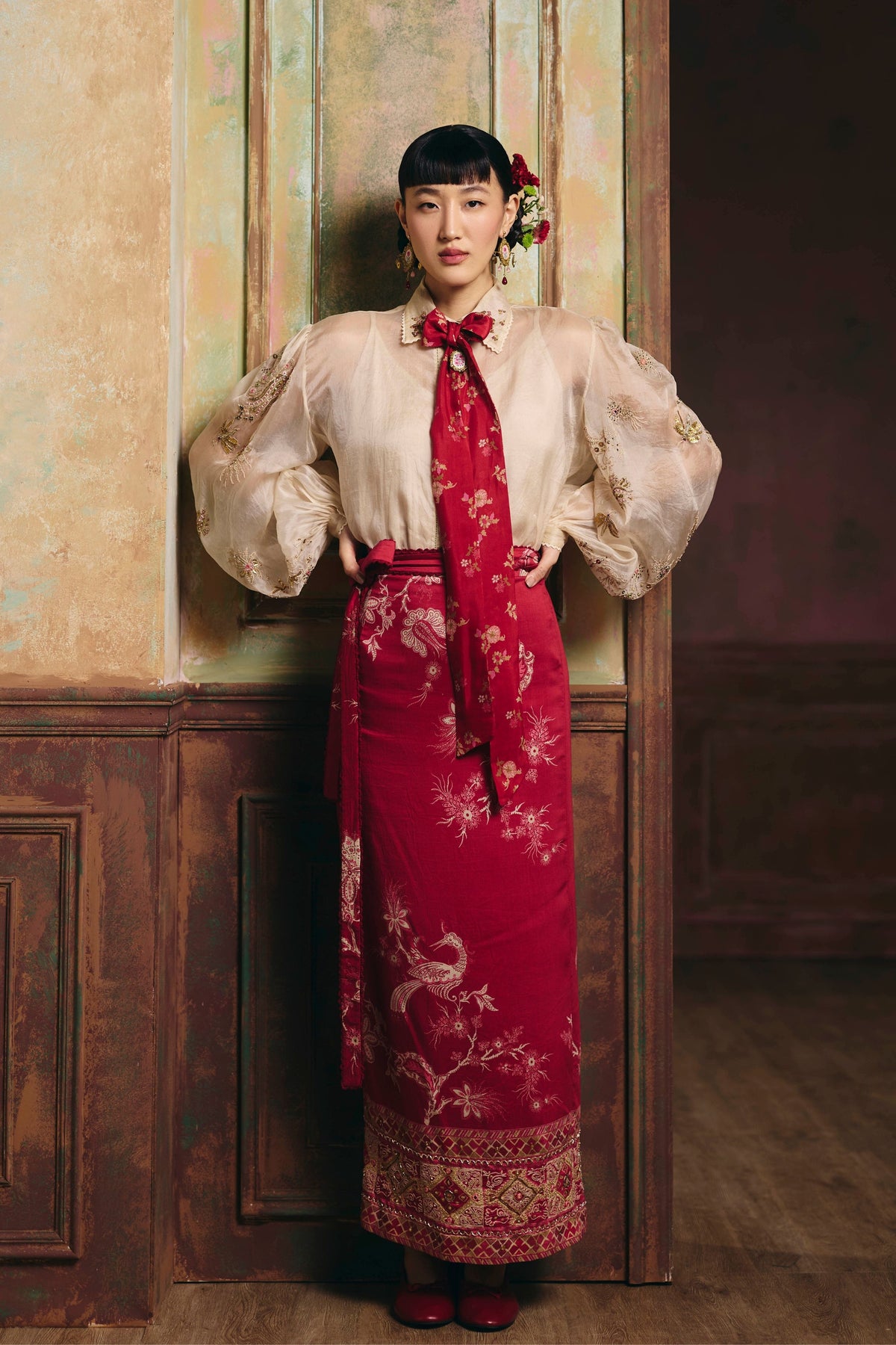 Roselle Skirt Set