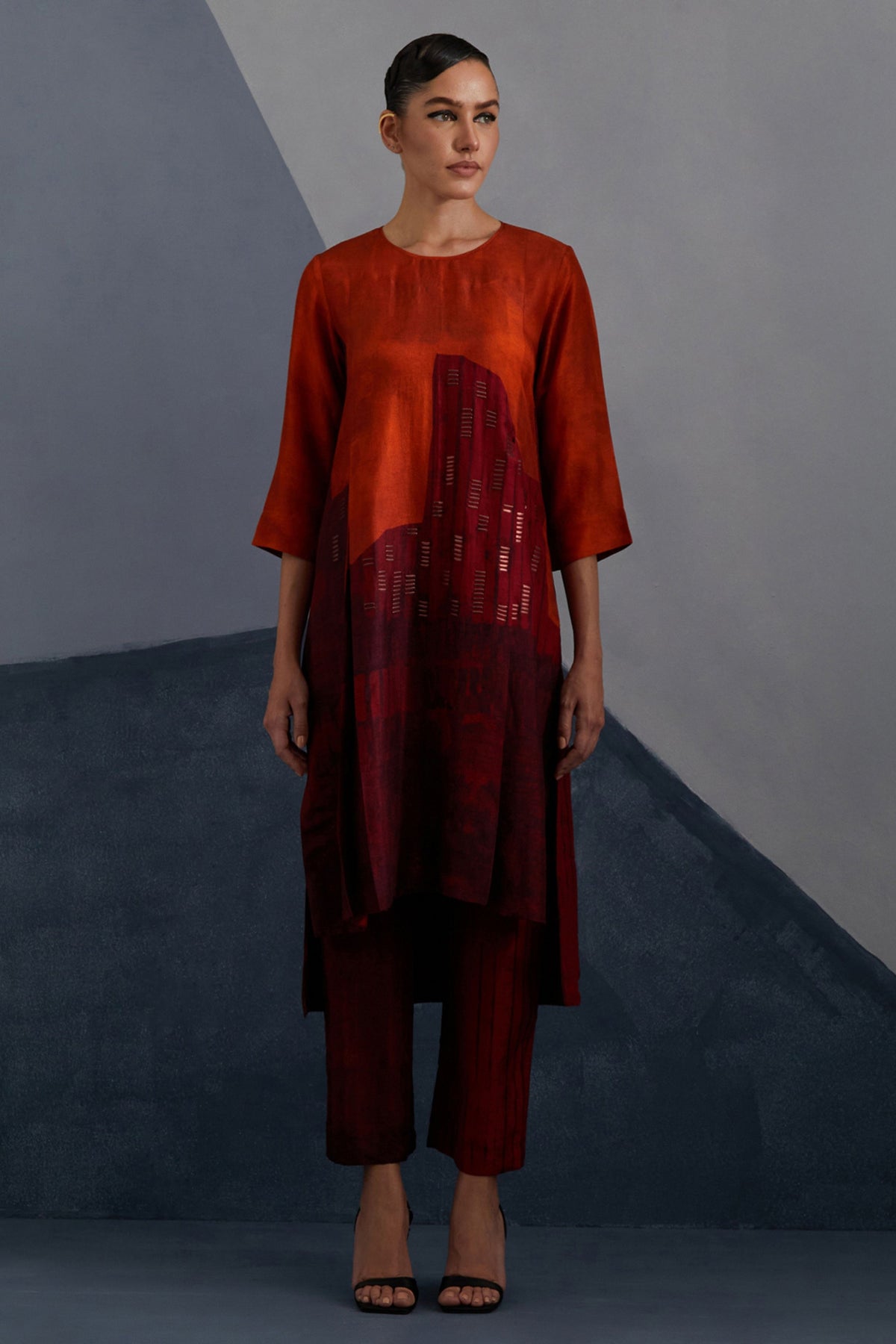 Omen Crimson Kurta Set