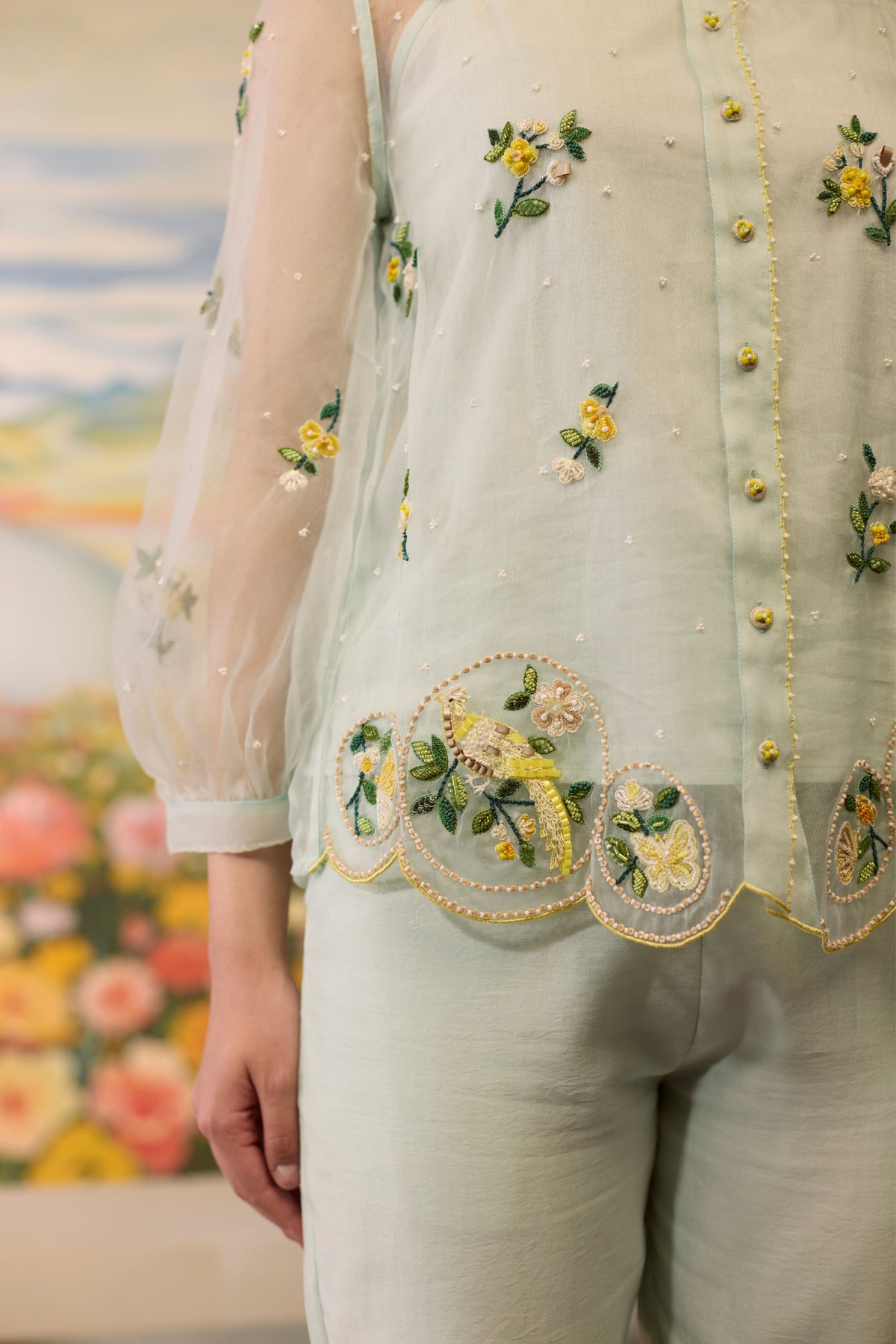 Meadow Organza Shirt