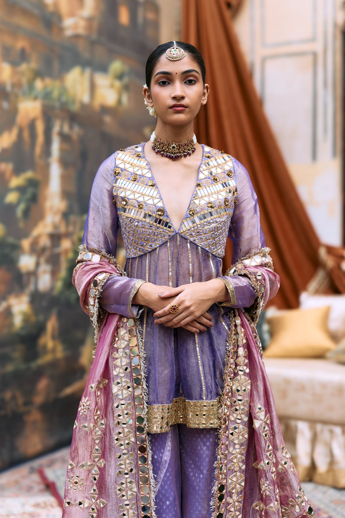 Jamunee Arzoo Sharara Set