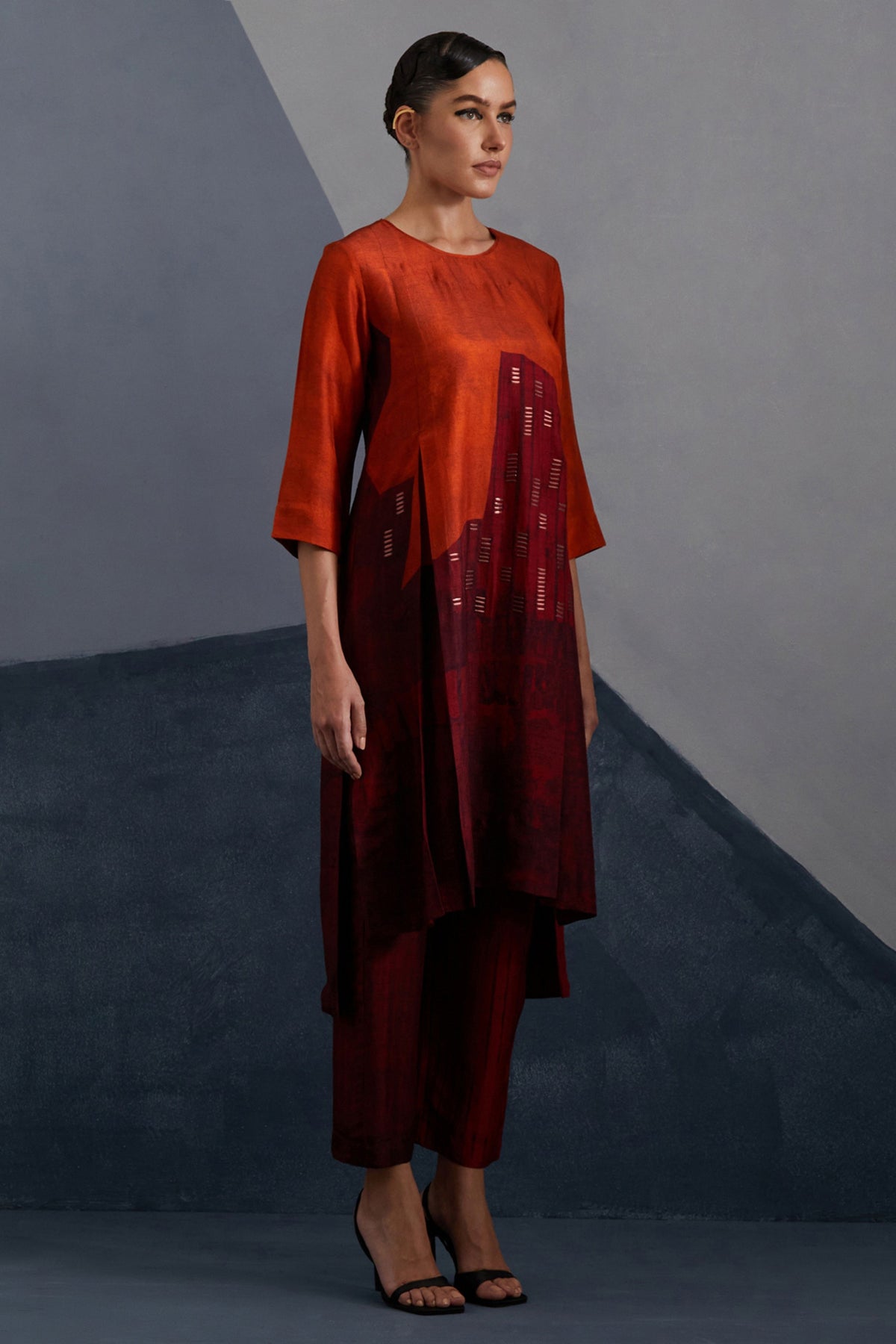Omen Crimson Kurta Set