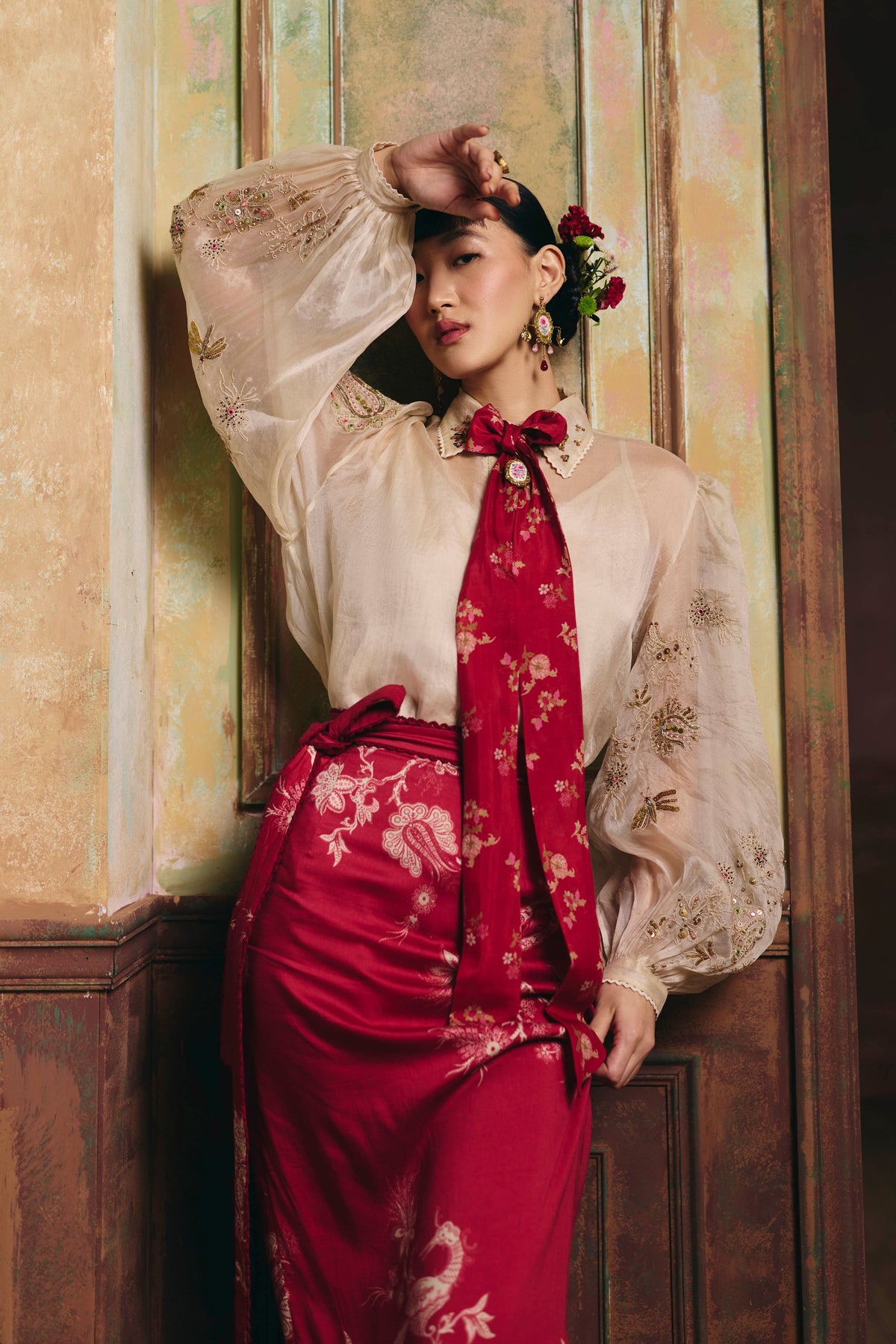 Roselle Skirt Set
