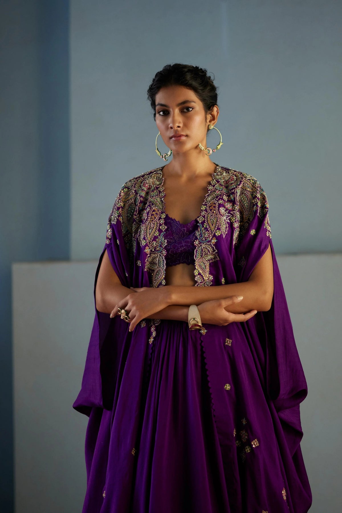 Juhi Cape Set