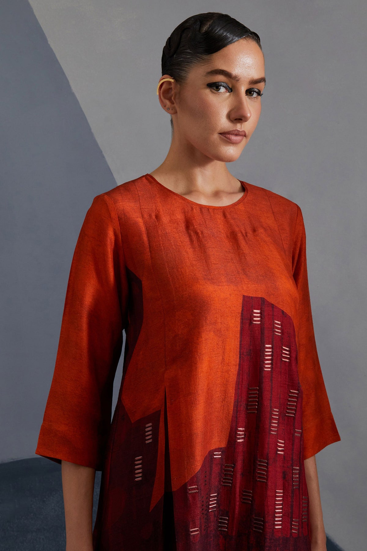 Omen Crimson Kurta Set