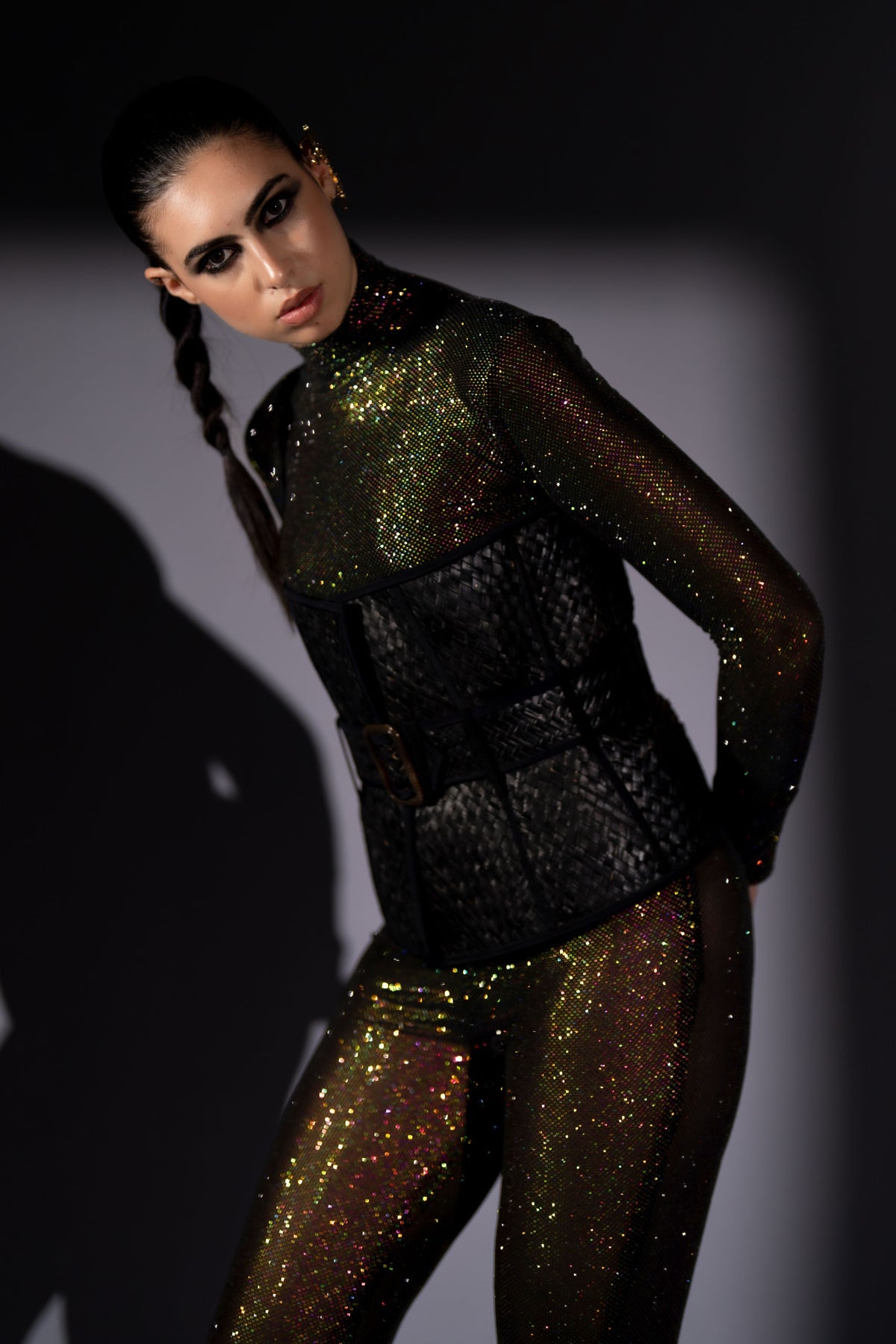 Star Swarovski Bodysuit Set