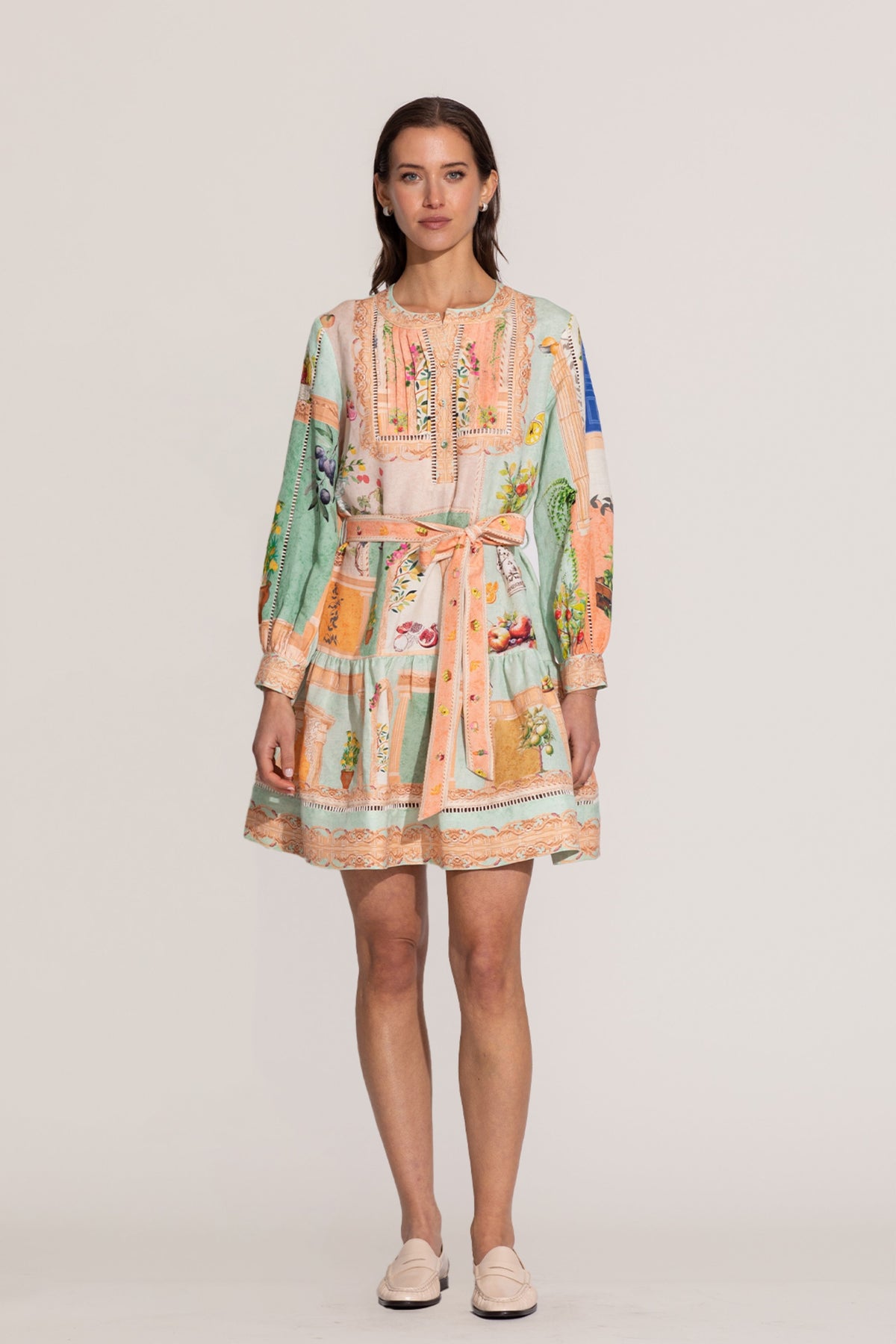 Zaria Pleated Dress