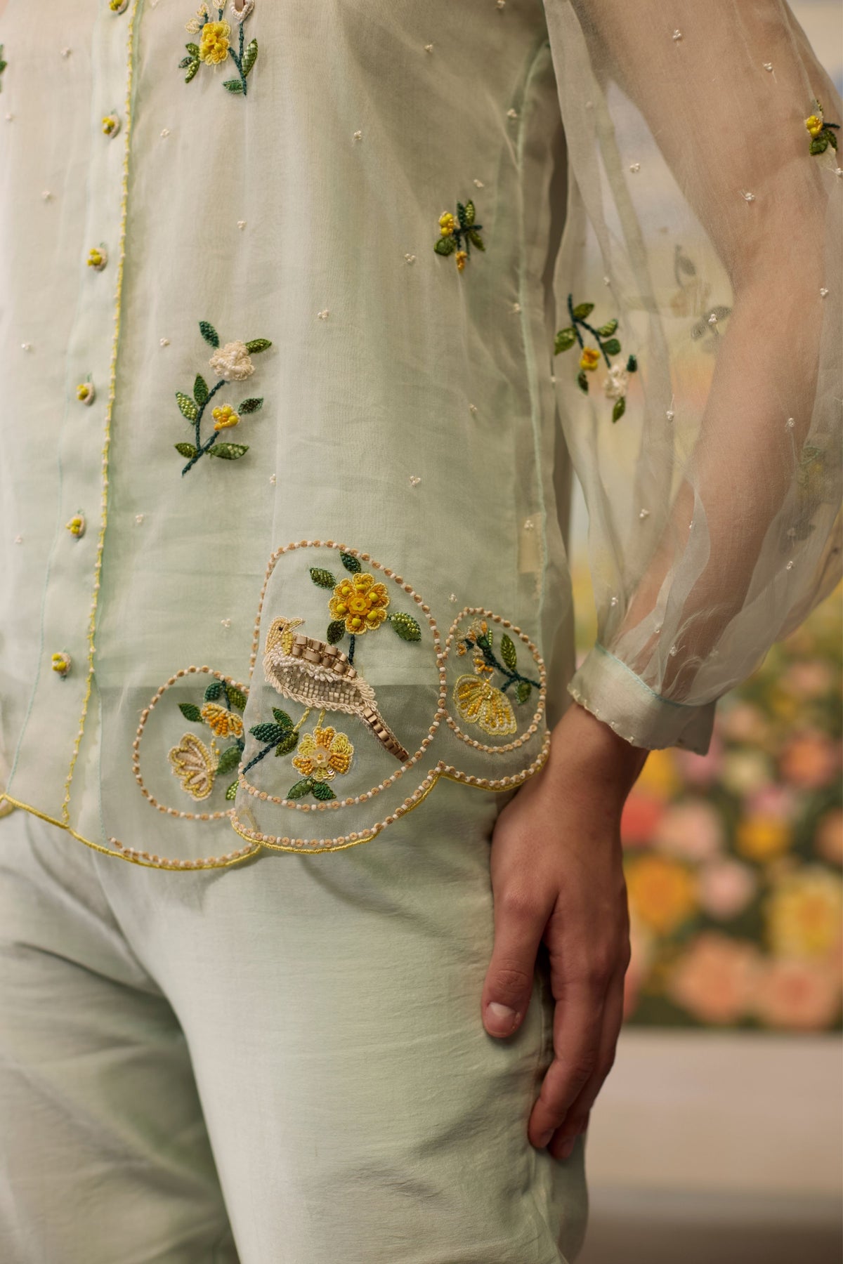 Meadow Organza Shirt