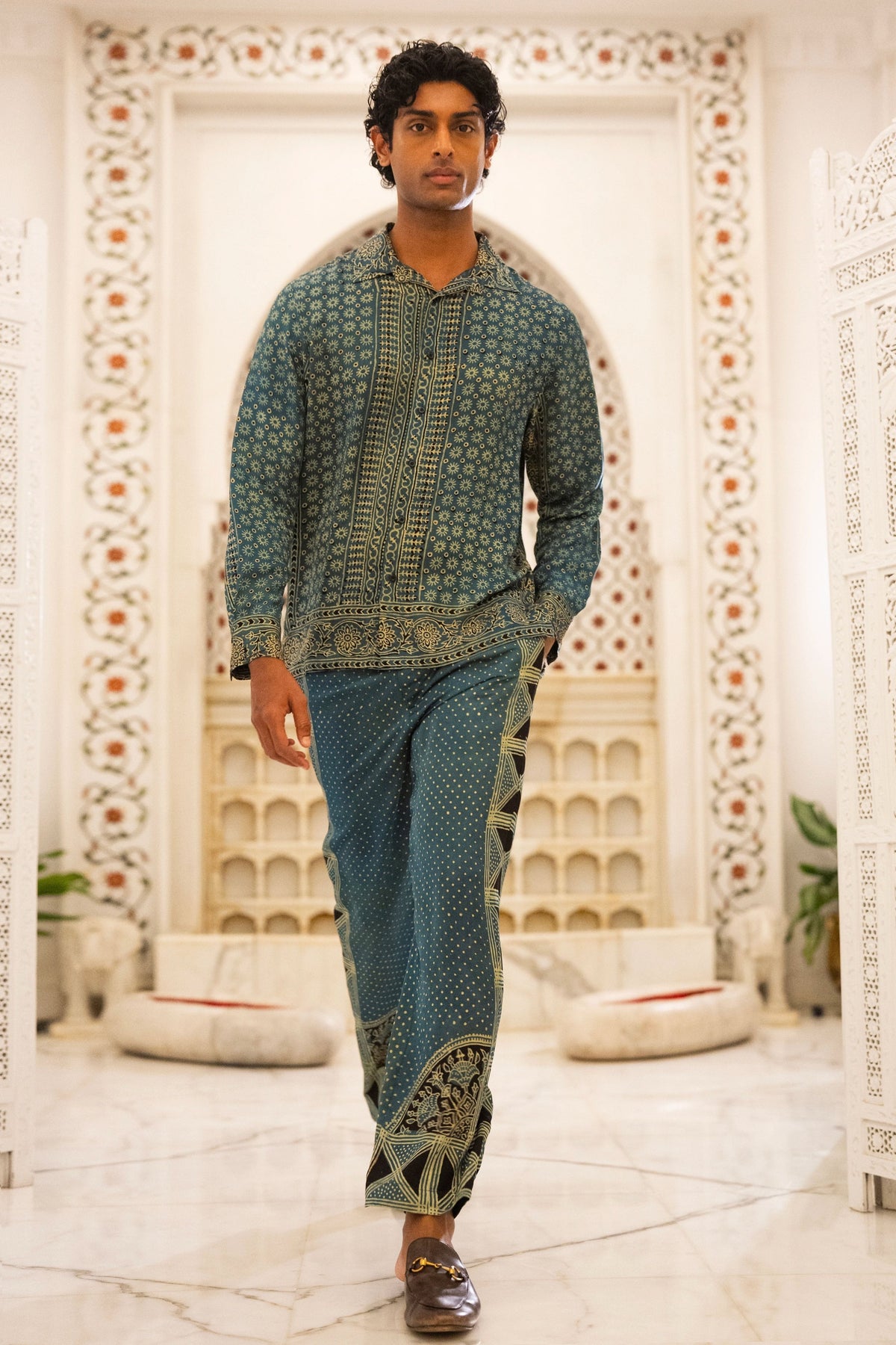 Ajrakh Print Shirt