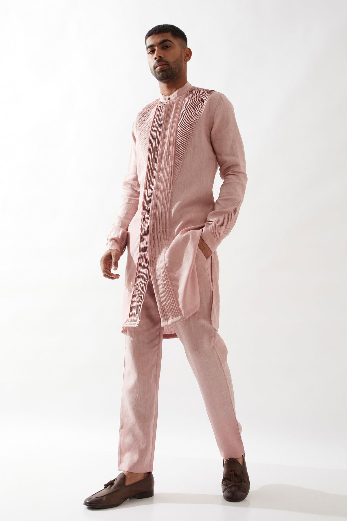Gill Pink Kurta Set