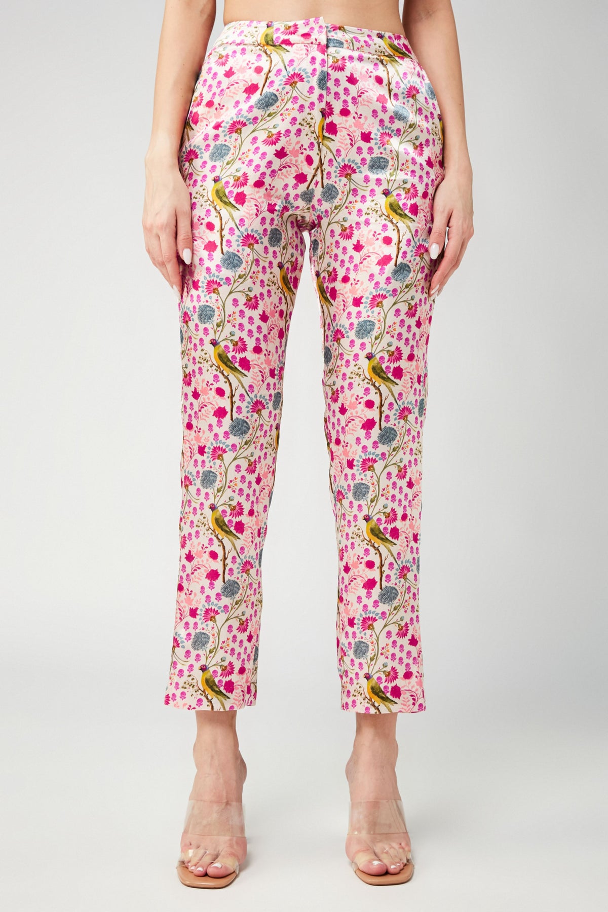 Pink Parrot Mashroo Narrow Pants