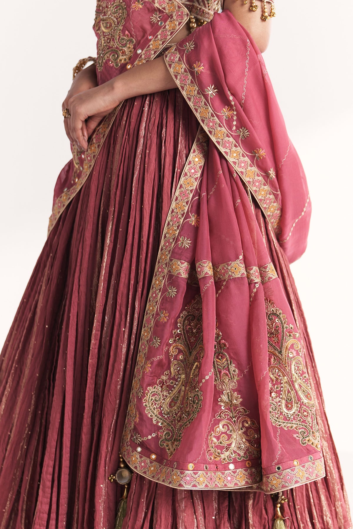Fitoor Mauve Pink Lehenga Set