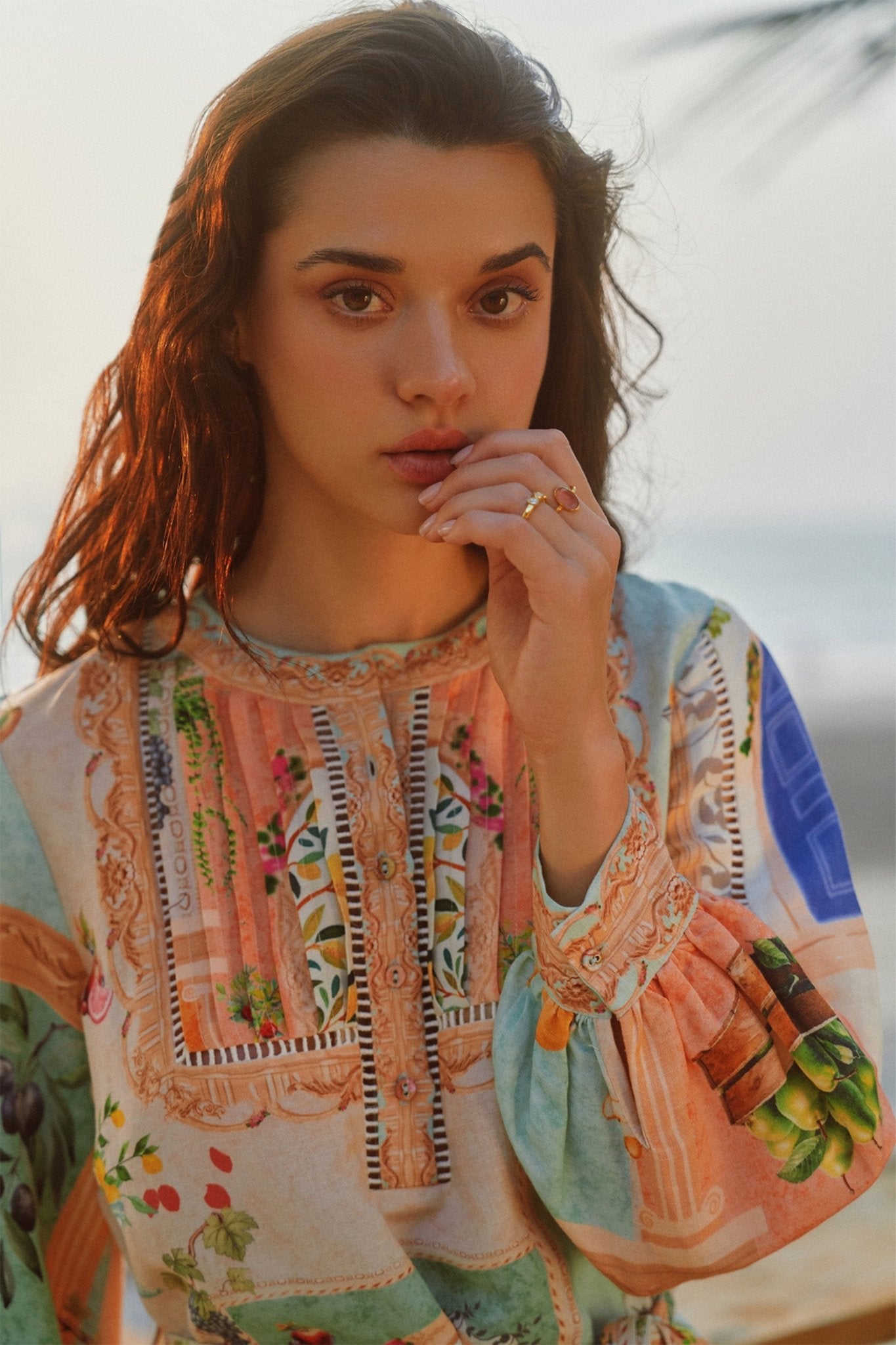 Zaria Pleated Dress - Ranna Gill - Elahe