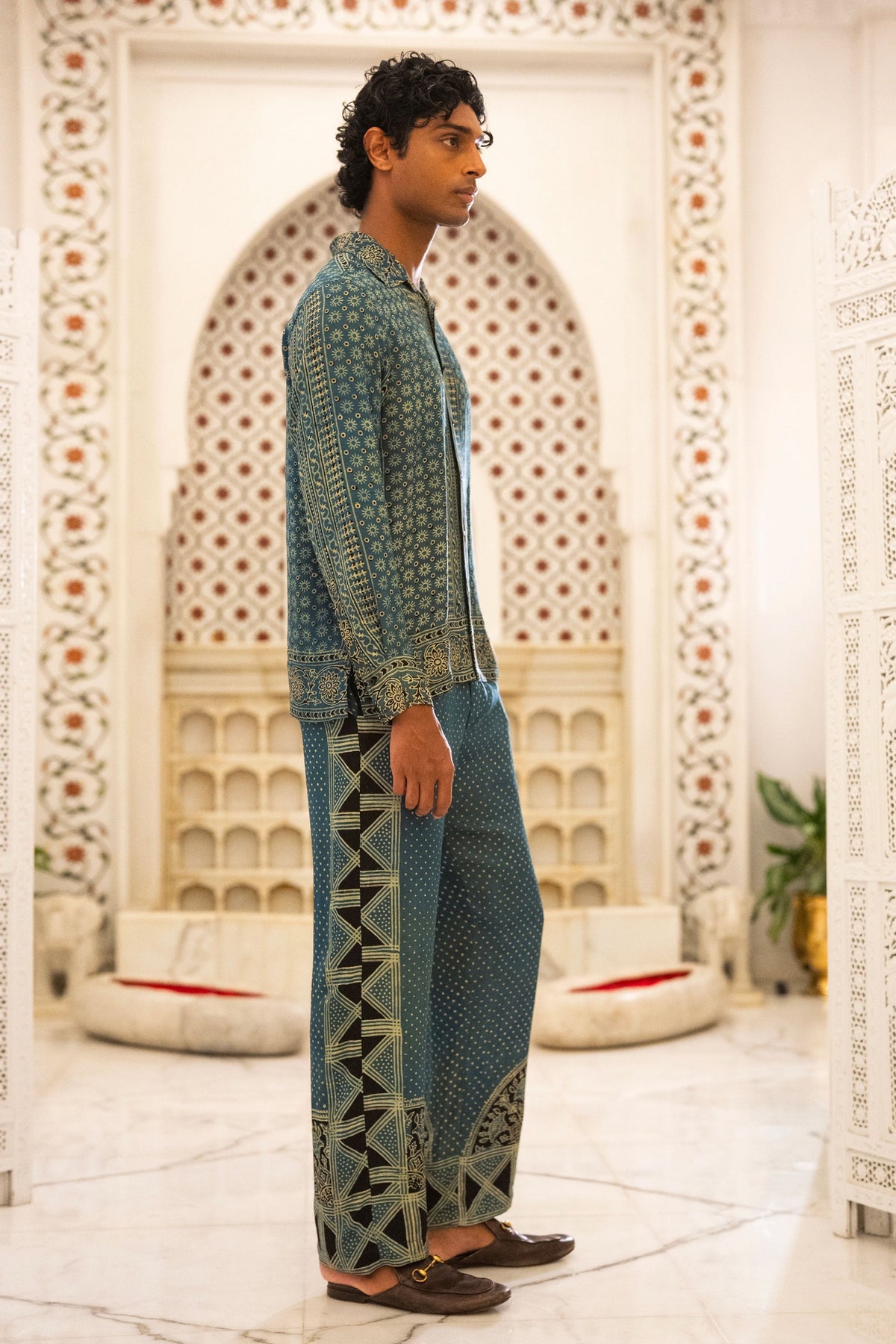 Ajrakh Print Shirt