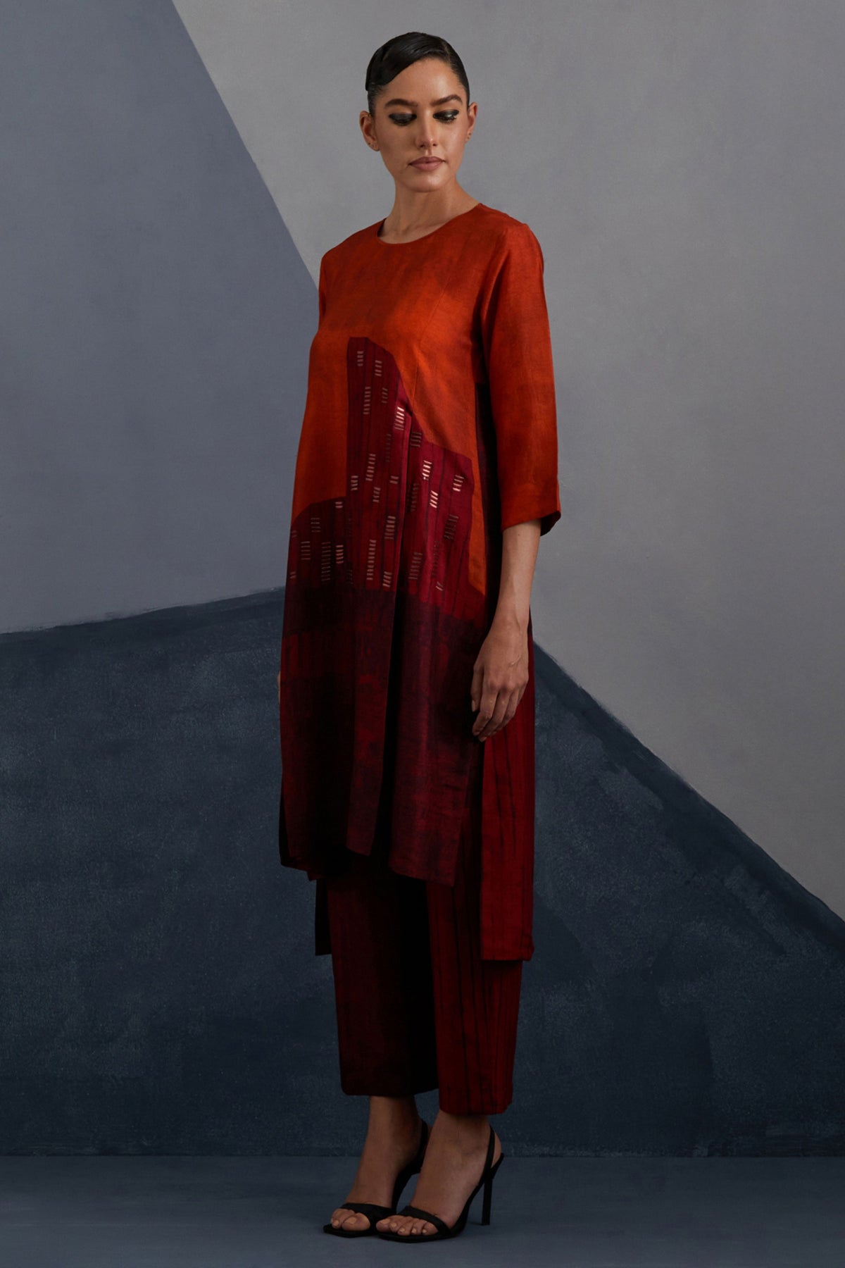 Omen Crimson Kurta Set