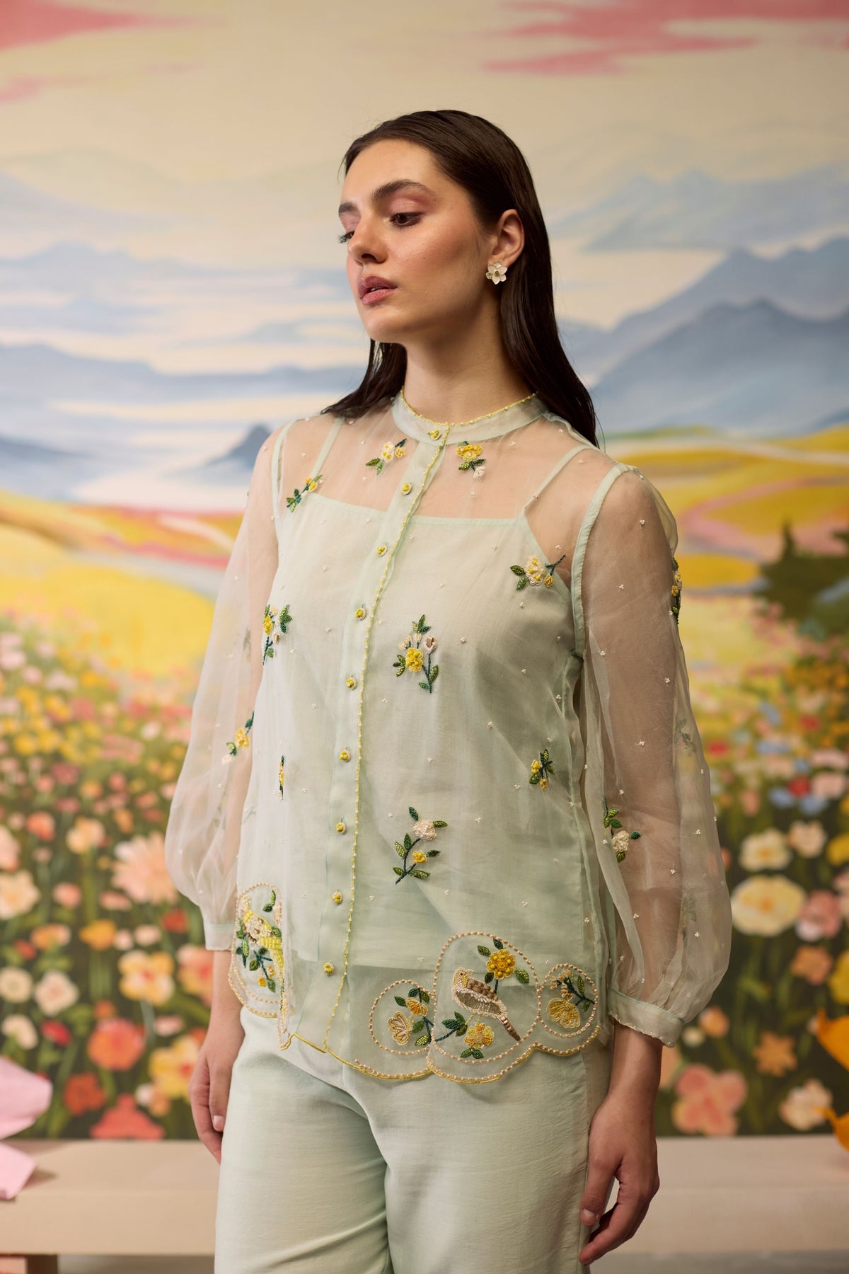 Meadow Organza Shirt