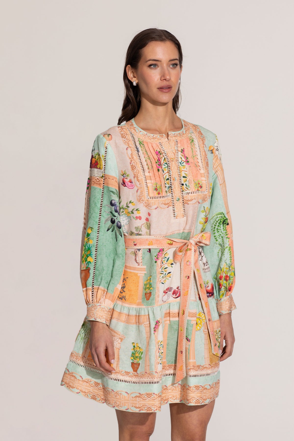 Zaria Pleated Dress