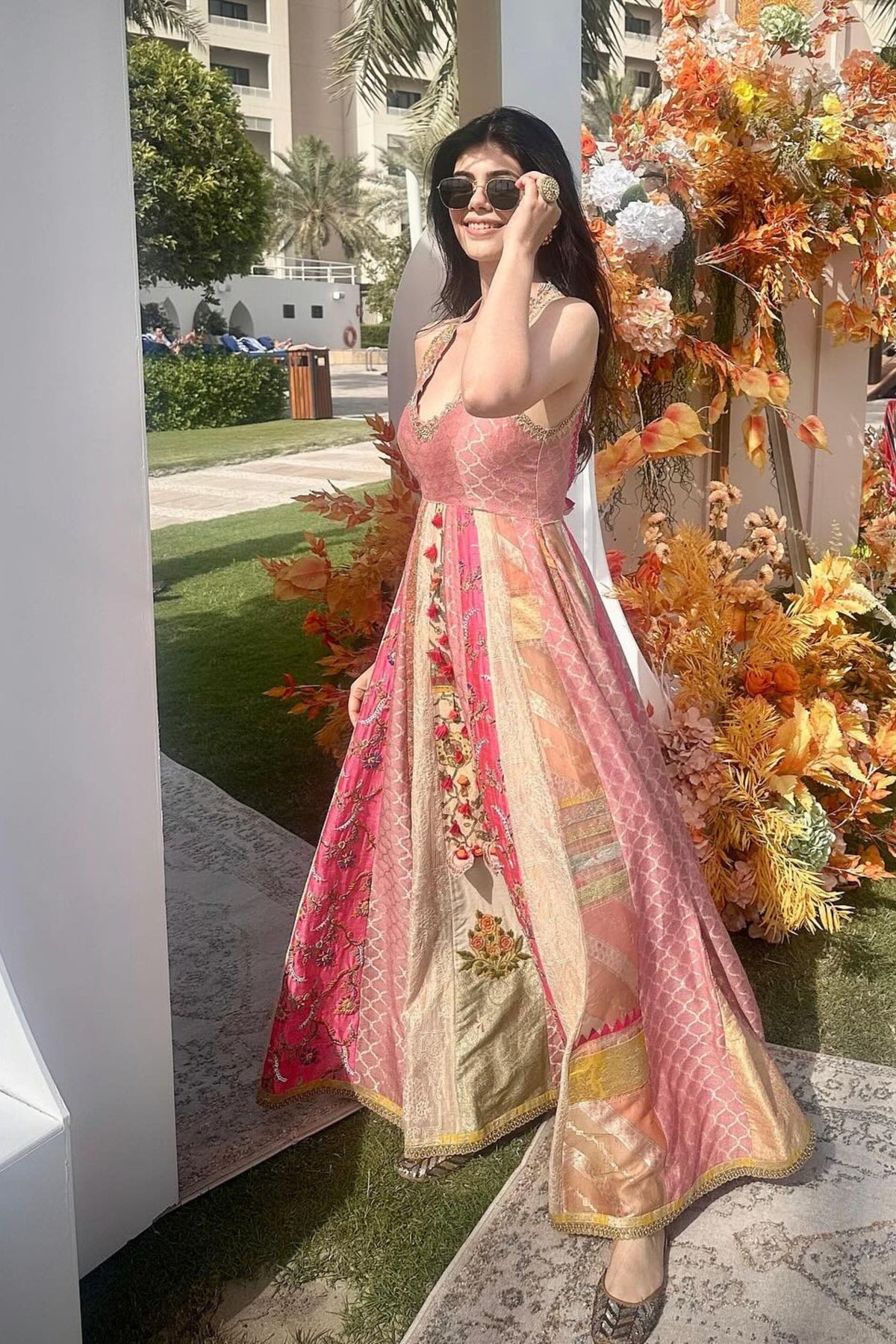 Sanjana Sanghi in Aum by Ashima &amp; Asit