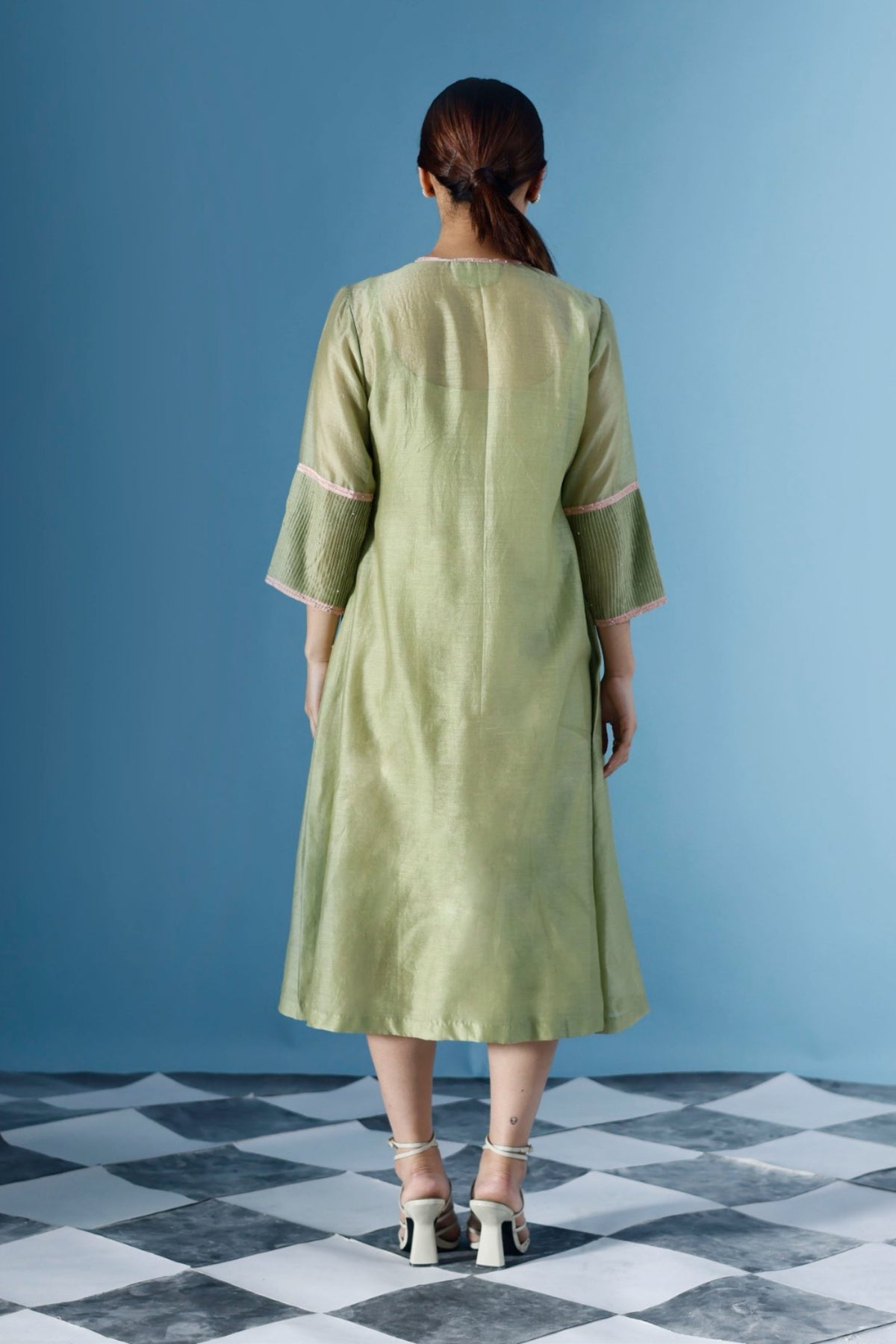 Alena Dress In Green