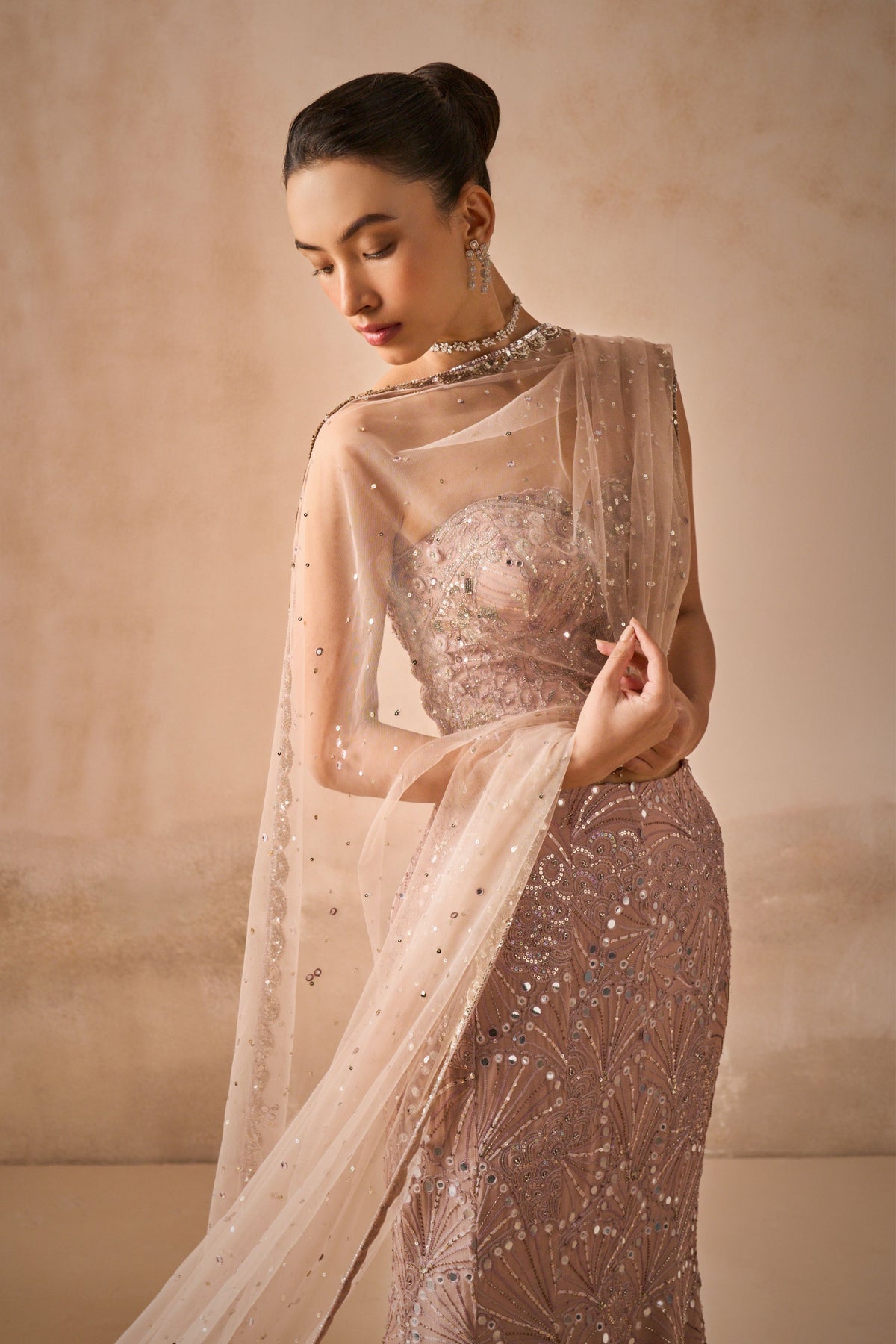 Lehenga Set With Corset Blouse