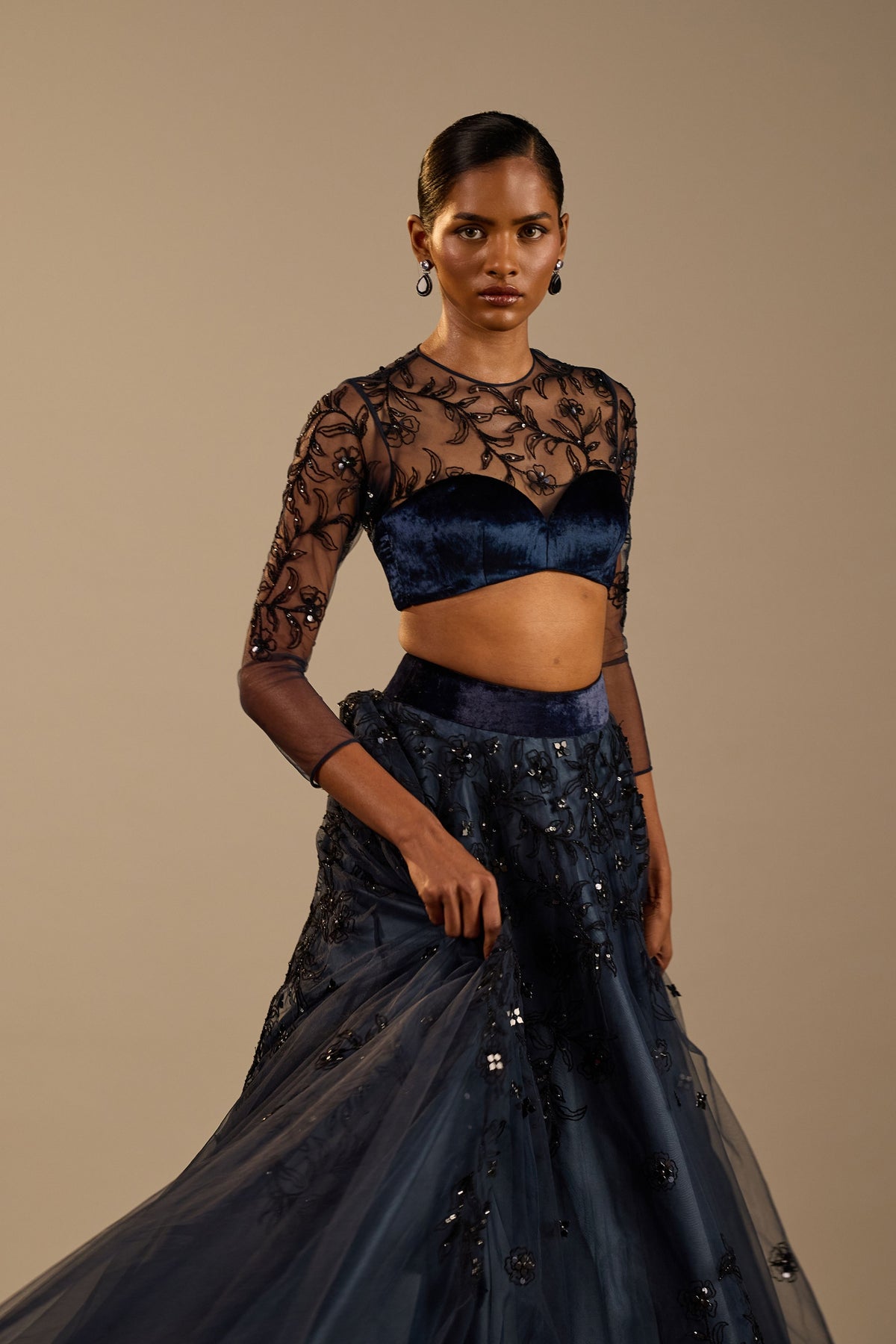 Elena Lehenga and Blouse