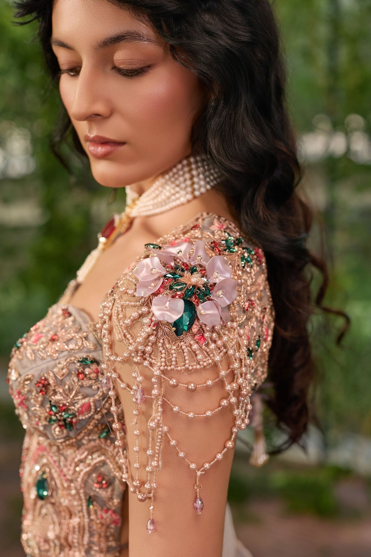 Rajsi Mayura Lehenga Set
