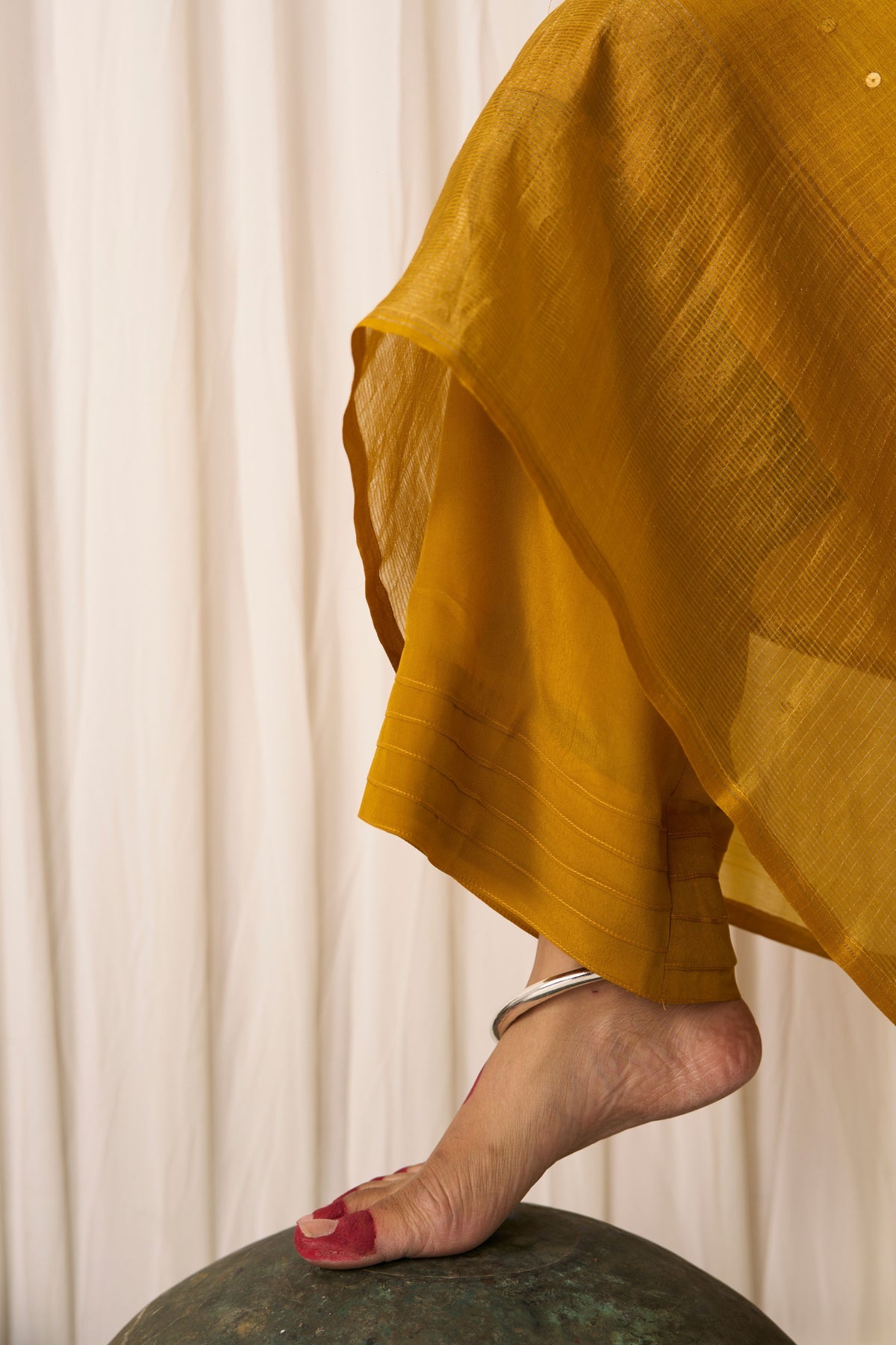 Farah Yellow Kurta Set