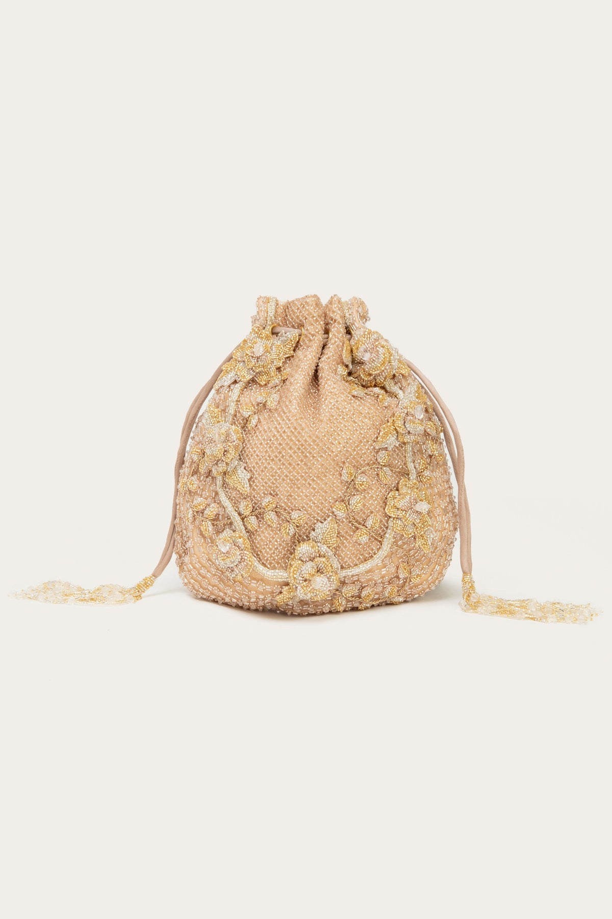 Gloria Rose Gold Potli