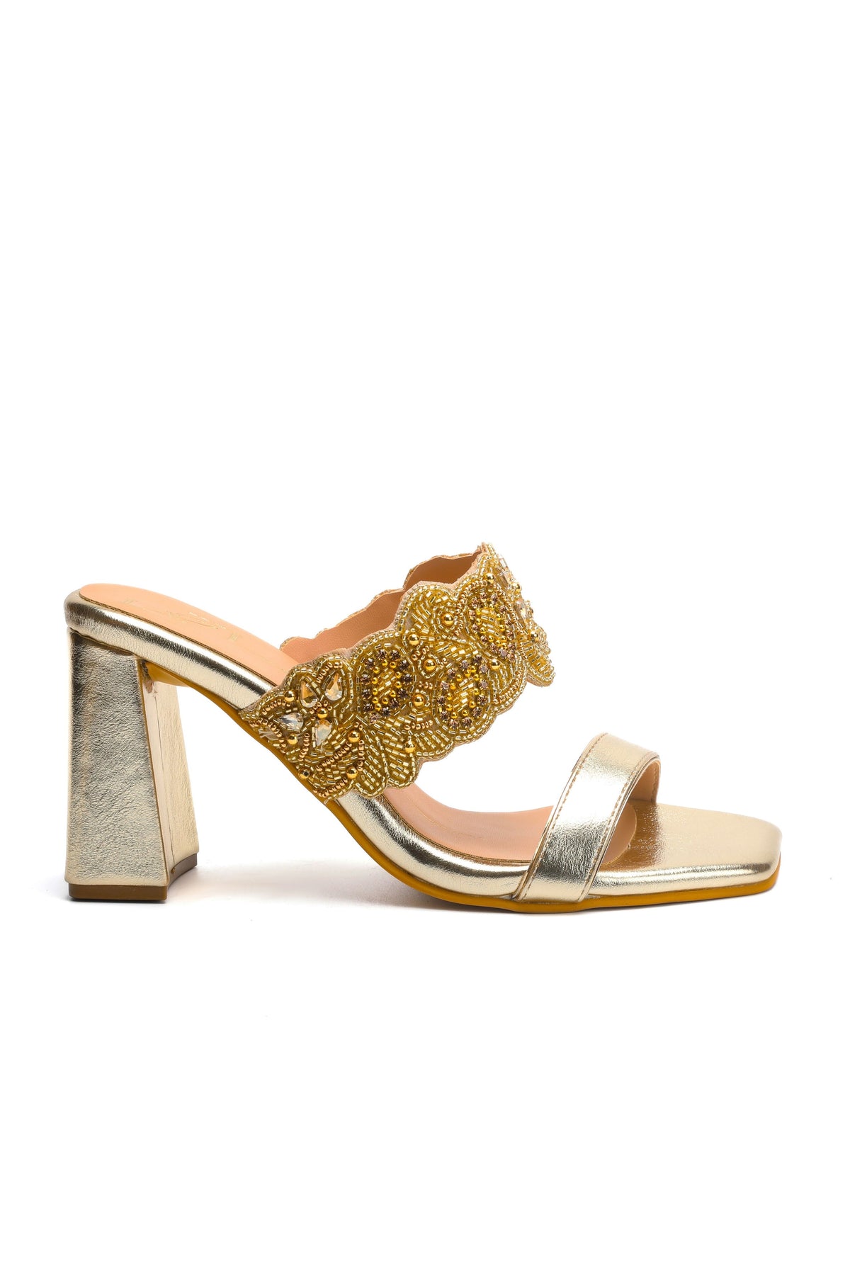 Golden Threads Heels