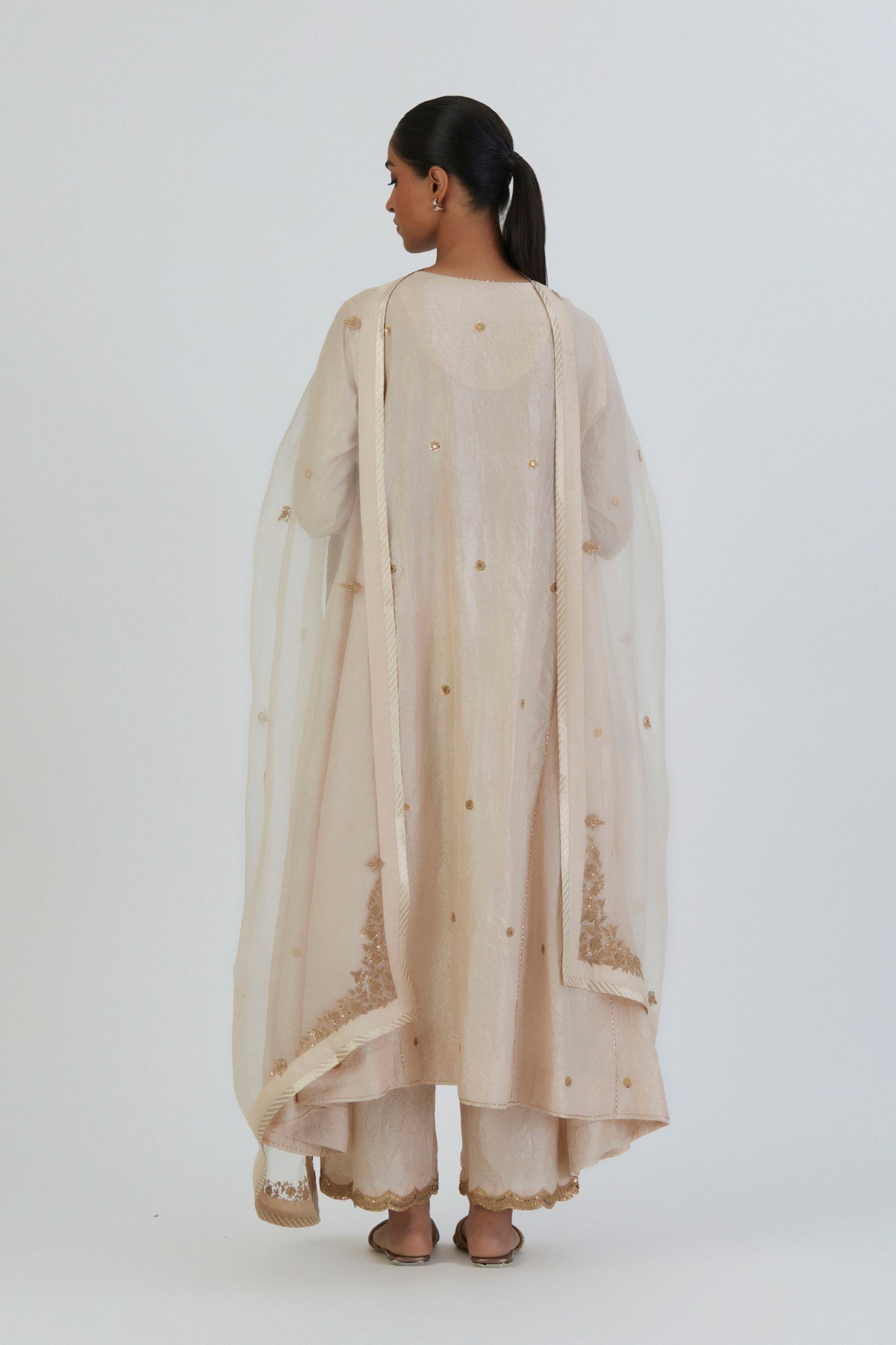 Ivory Geet Dupatta