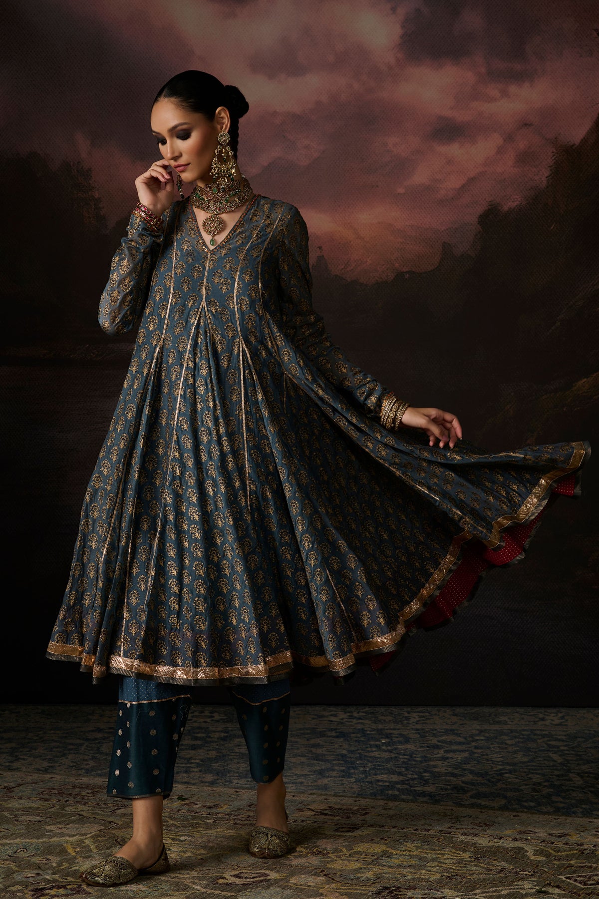 Sufia Anarkali Set